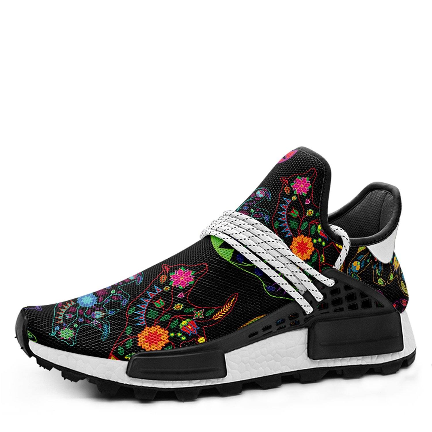 Floral Bear Okaki Sneakers Shoes Herman