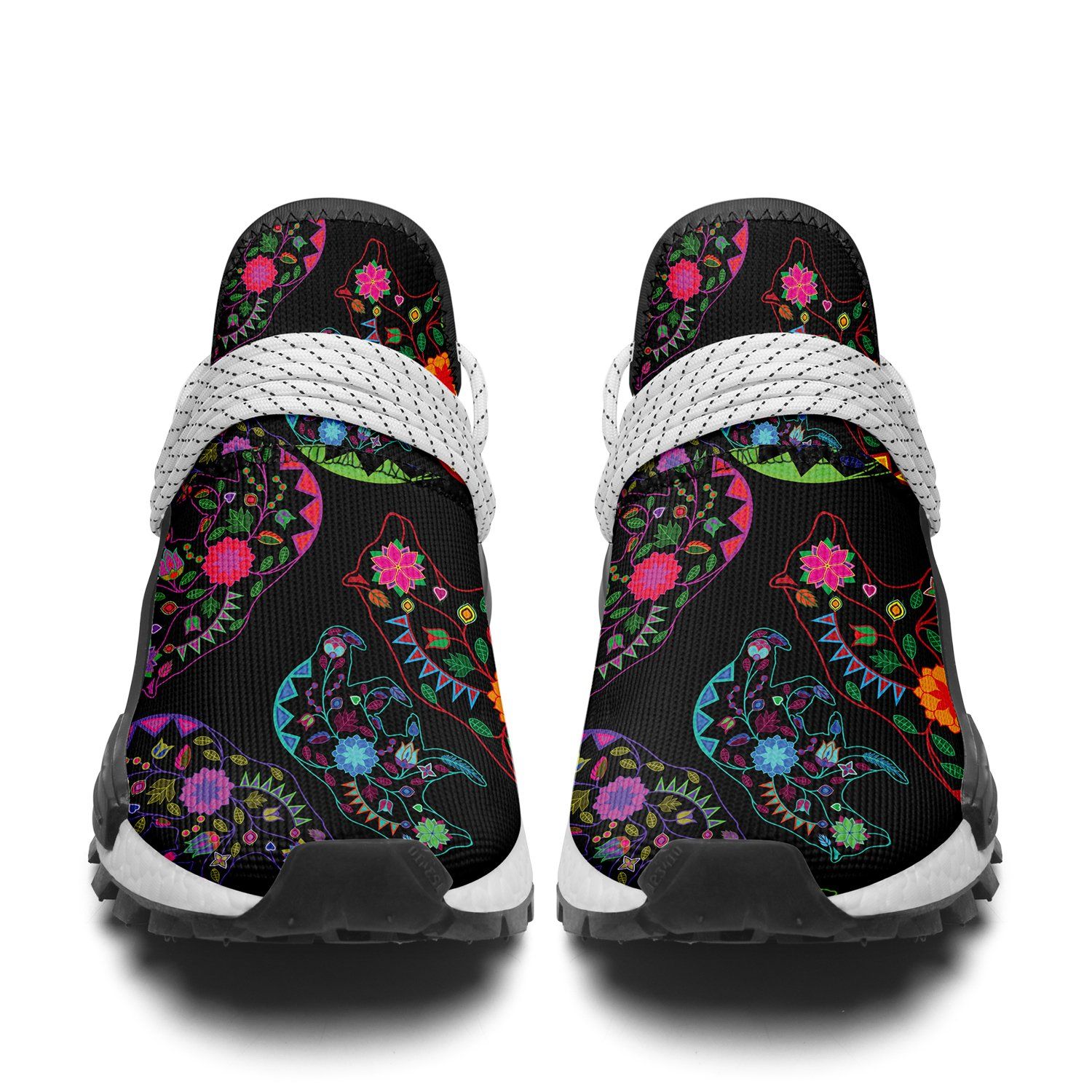 Floral Bear Okaki Sneakers Shoes Herman
