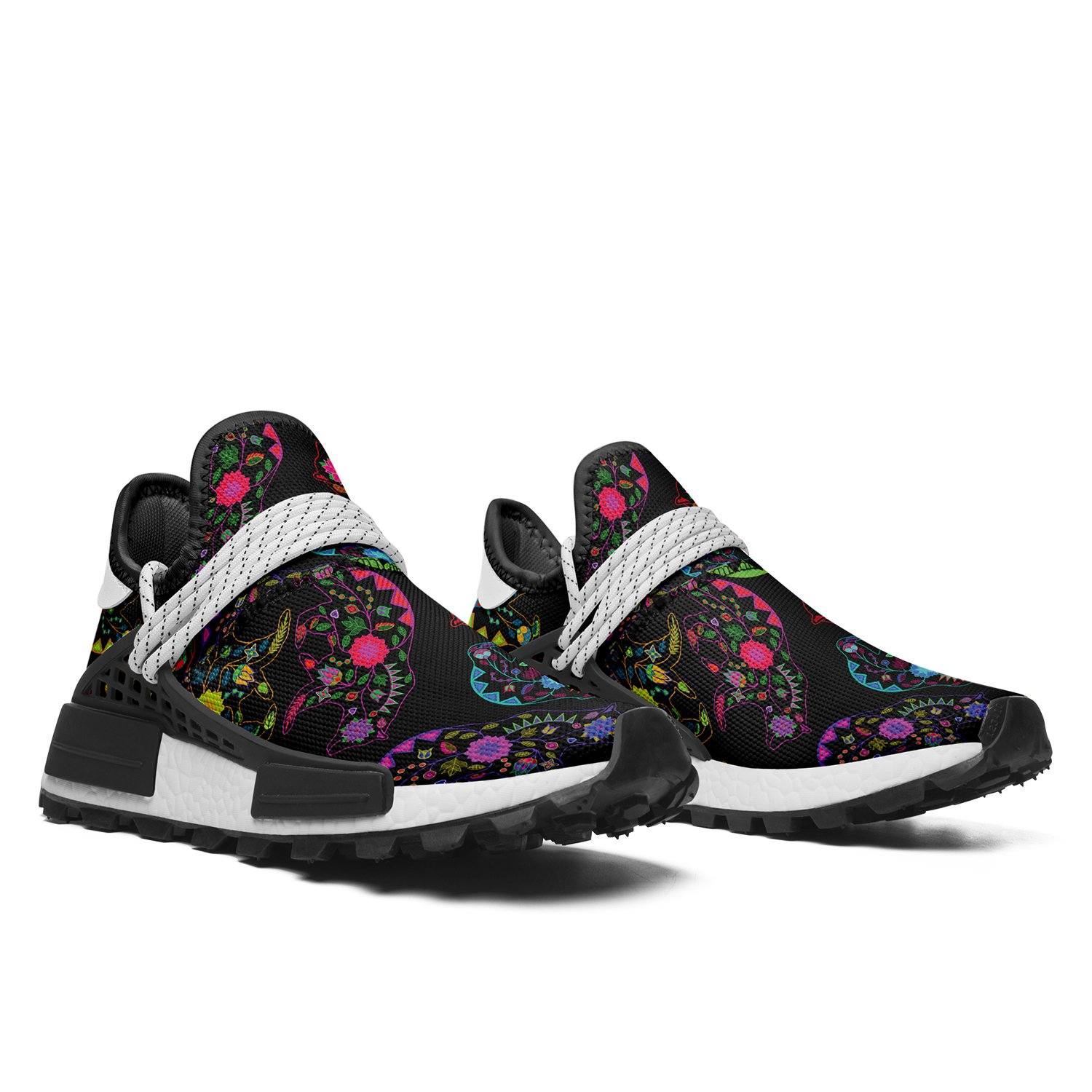 Floral Bear Okaki Sneakers Shoes Herman