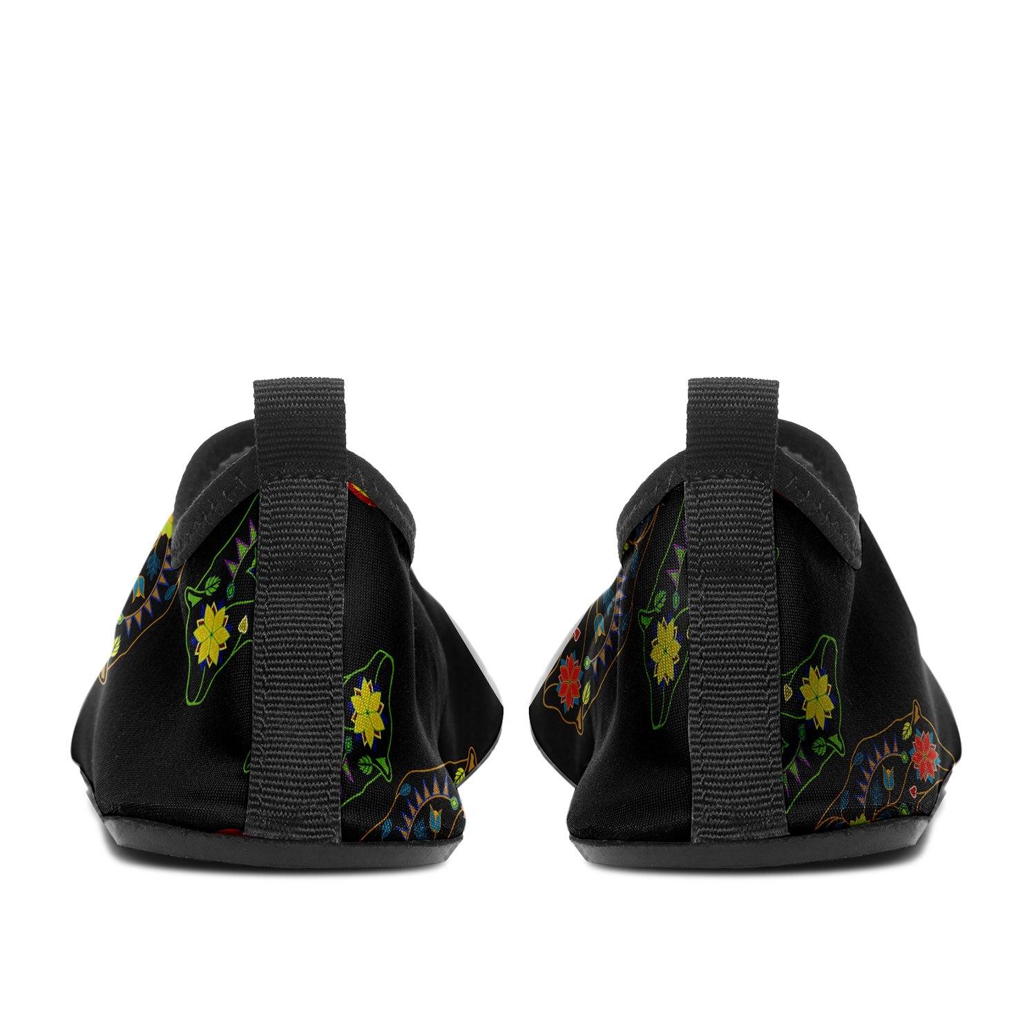 Floral Bear Sockamoccs Slip On Shoes Herman
