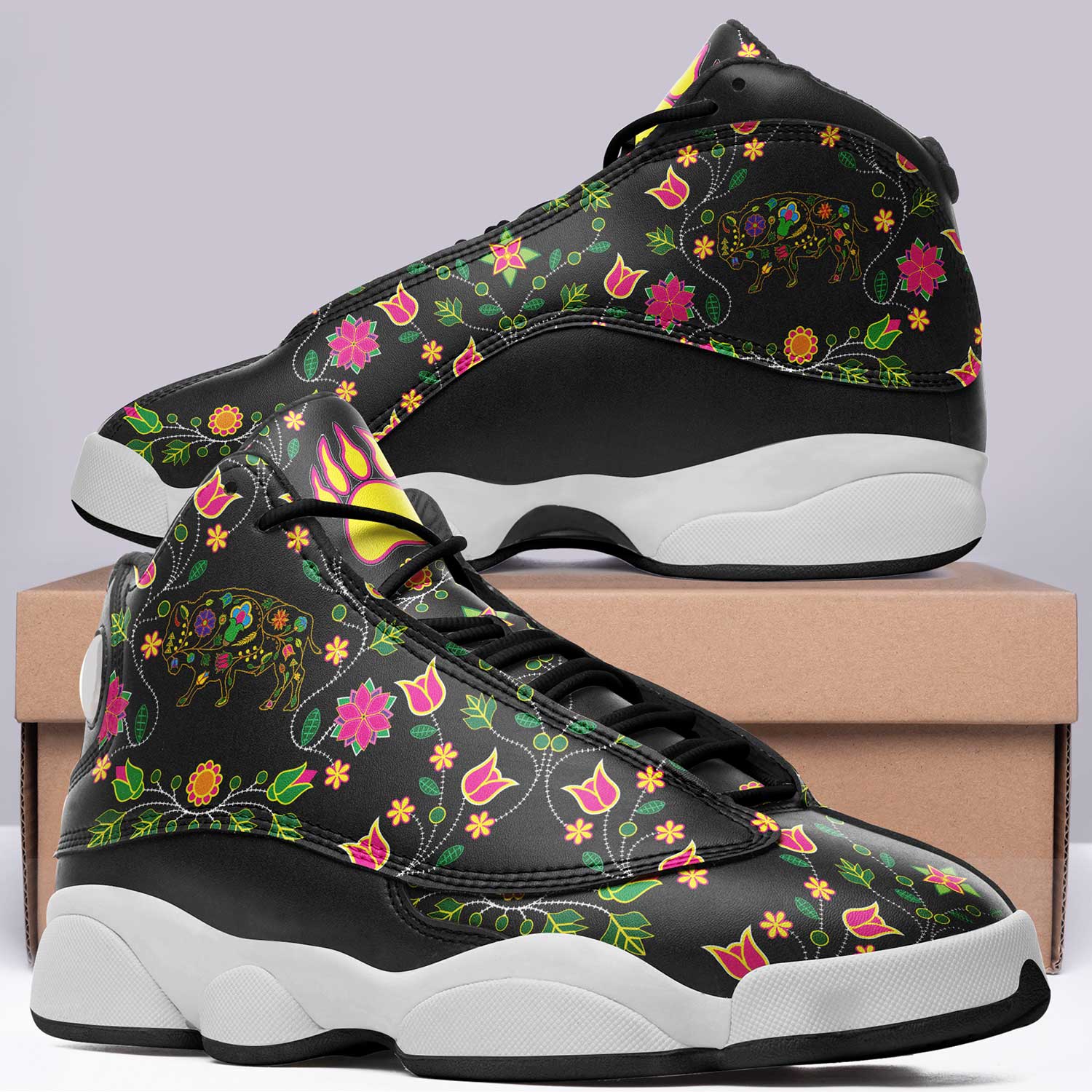 Floral Bearpaw Buffalo Isstsokini Athletic Shoes Herman