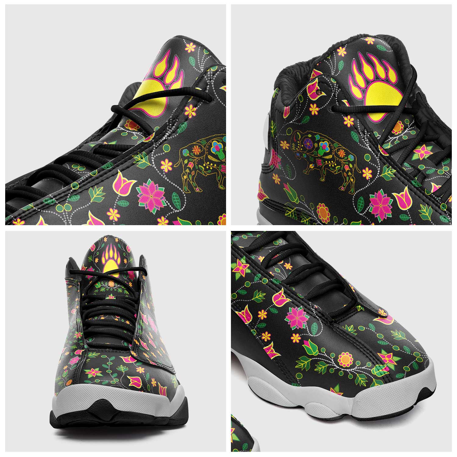 Floral Bearpaw Buffalo Isstsokini Athletic Shoes Herman