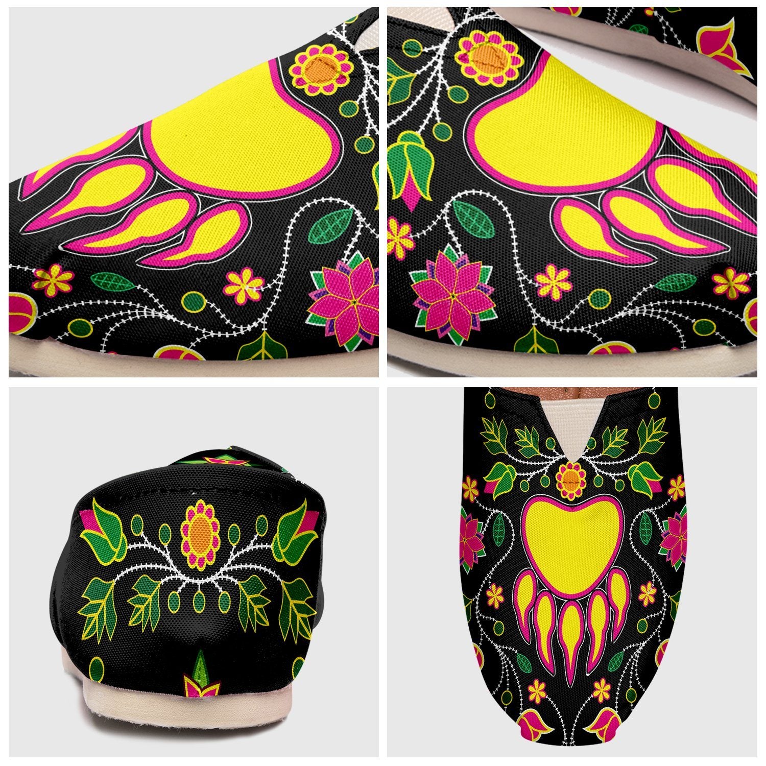 Floral Bearpaw Casual Unisex Slip On Shoe Herman