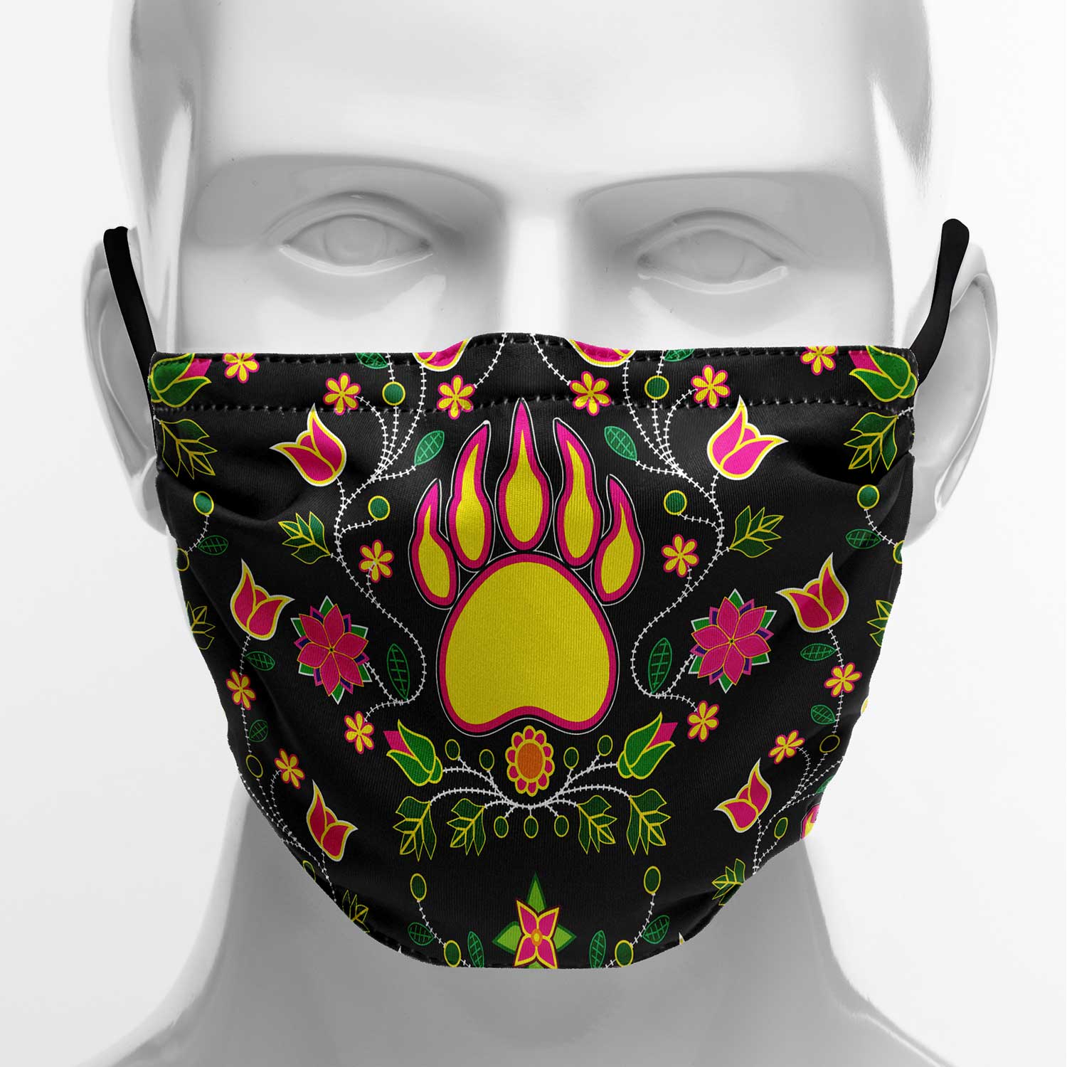 Floral Bearpaw Face Cover Herman