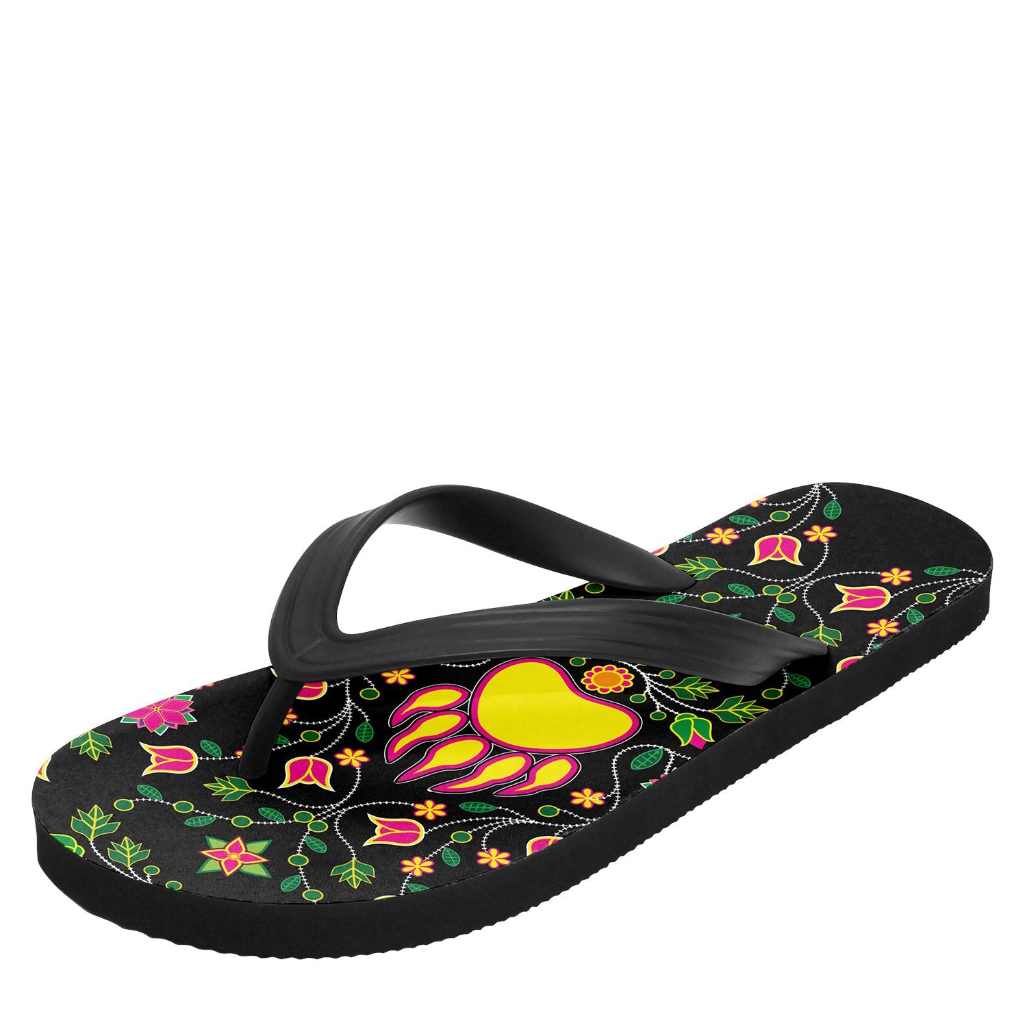 Floral Bearpaw Flip Flops 49 Dzine