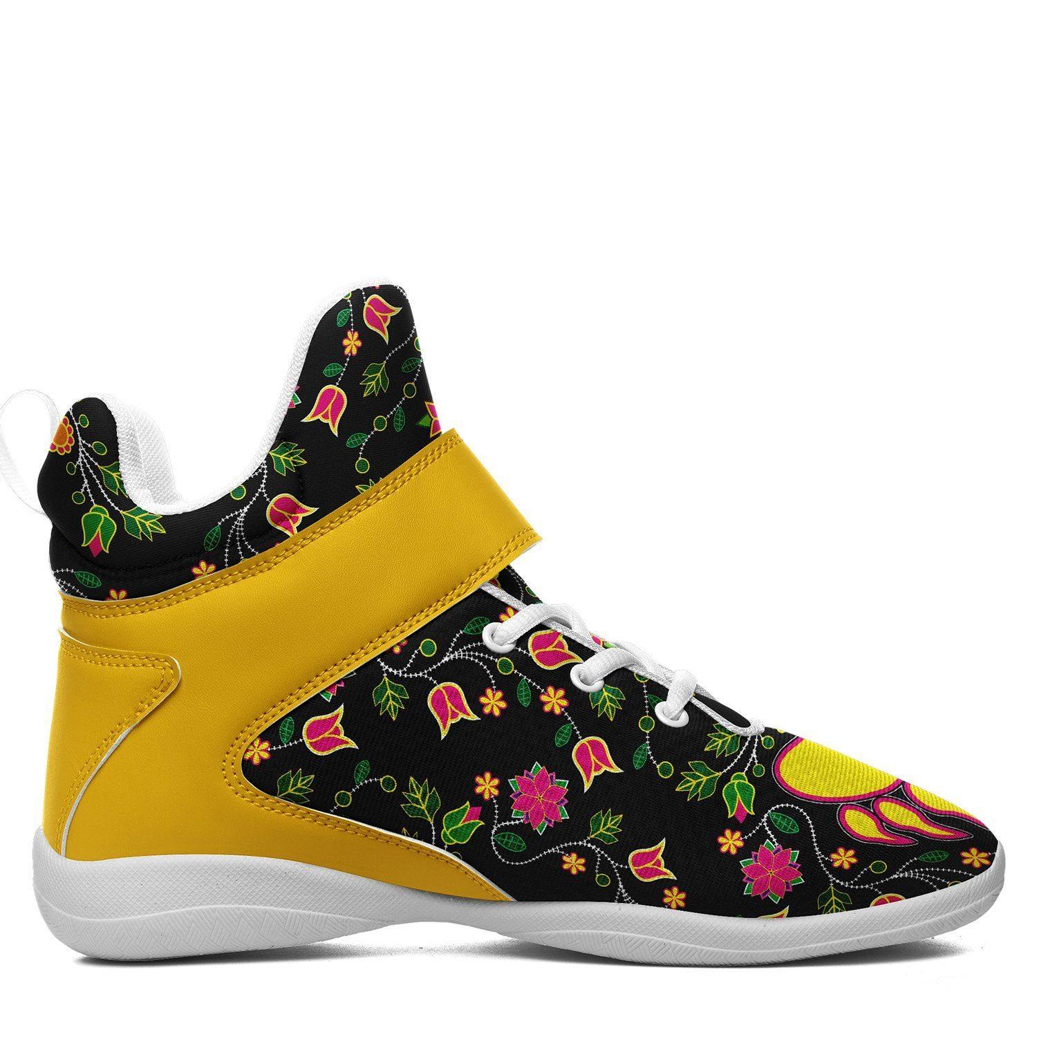 Floral Bearpaw Ipottaa Basketball / Sport High Top Shoes - White Sole 49 Dzine