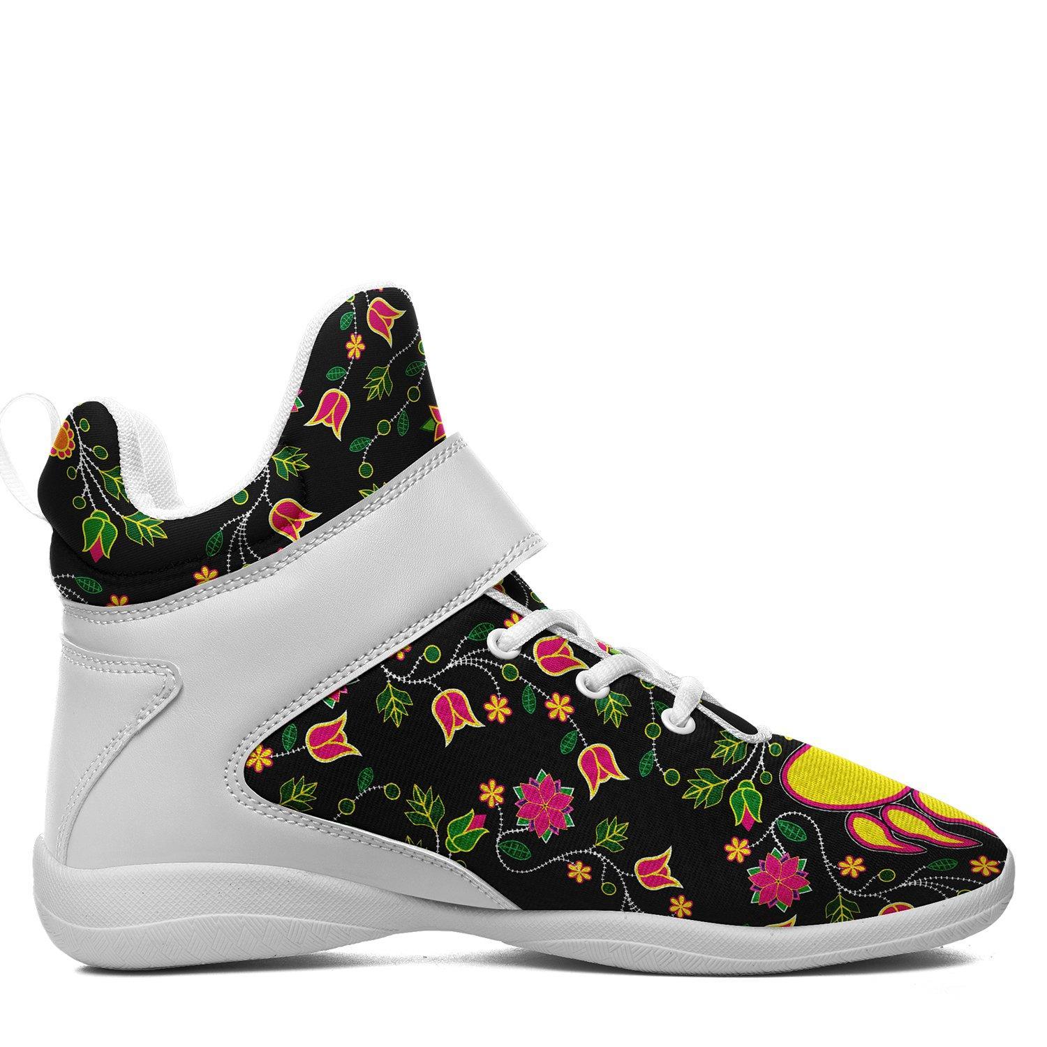 Floral Bearpaw Ipottaa Basketball / Sport High Top Shoes - White Sole 49 Dzine