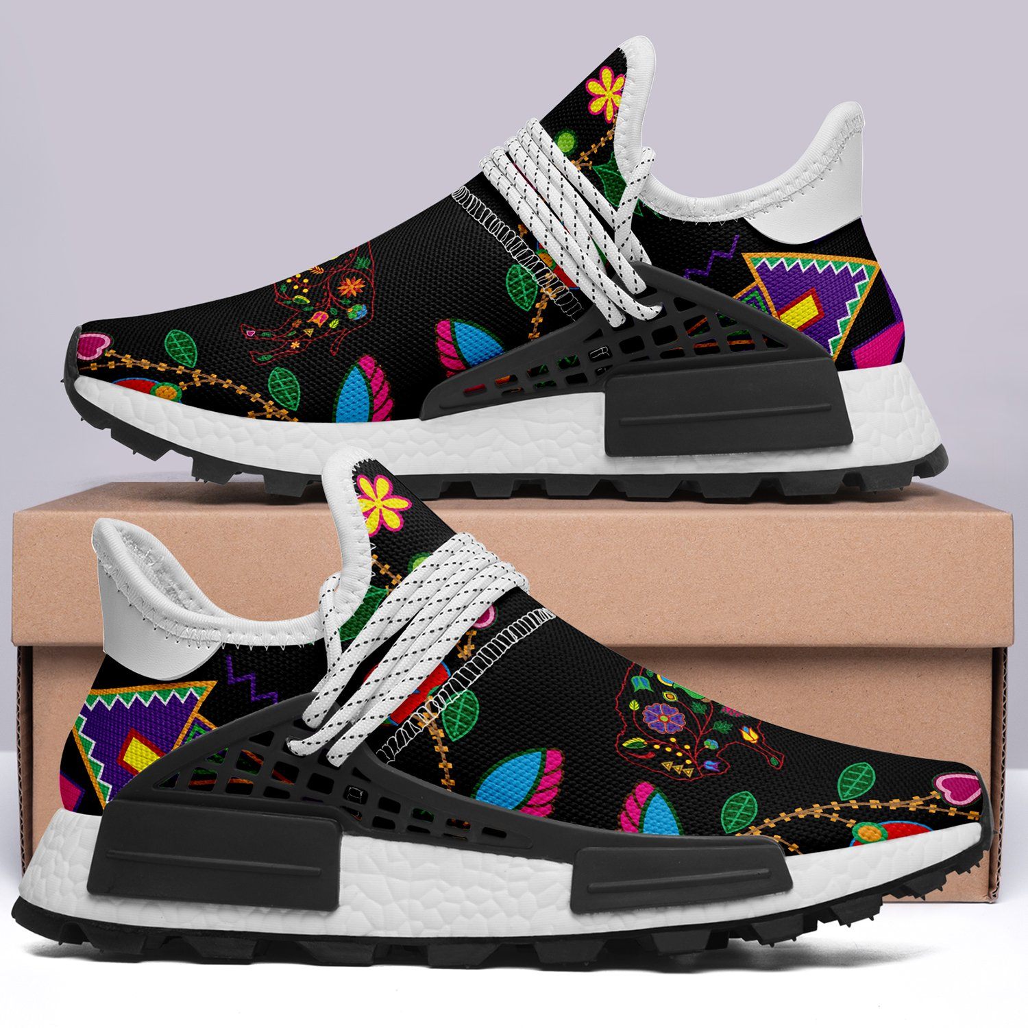 Floral Buffalo Okaki Sneakers Shoes 49 Dzine