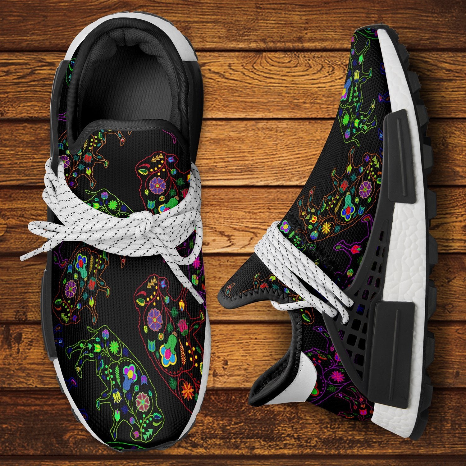 Floral Buffalo Okaki Sneakers Shoes Herman