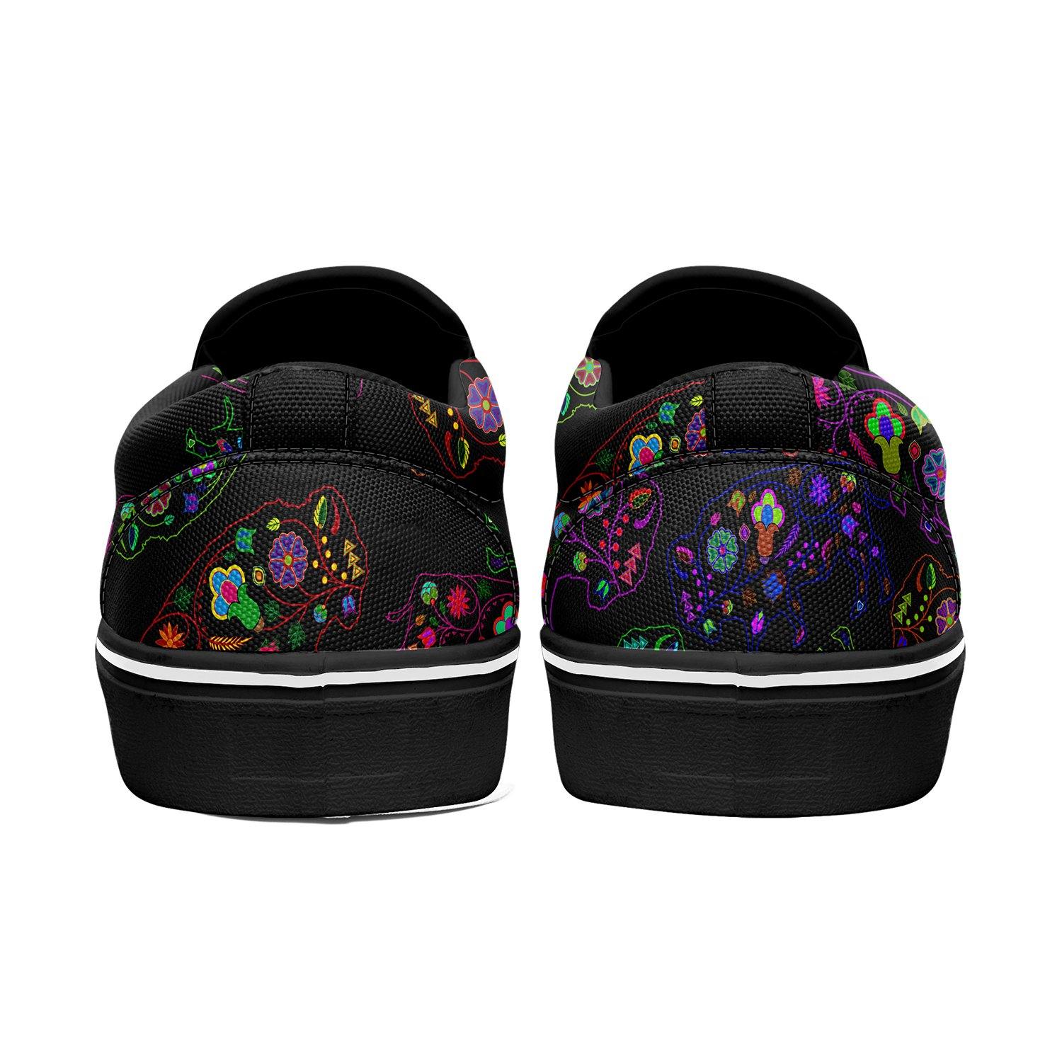 Floral Buffalo Otoyimm Canvas Slip On Shoes otoyimm Herman