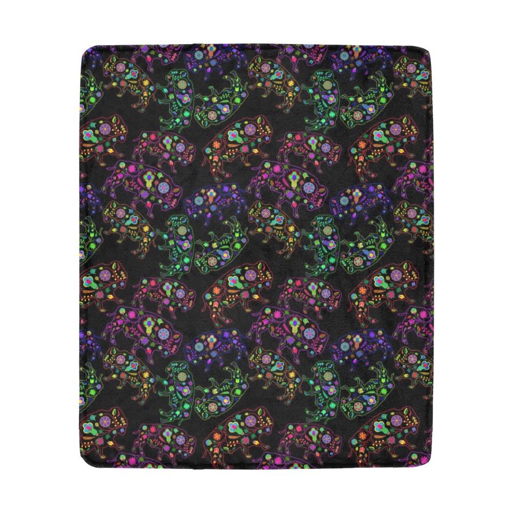 Floral Buffalo Ultra-Soft Micro Fleece Blanket 50"x60" Ultra-Soft Blanket 50''x60'' e-joyer