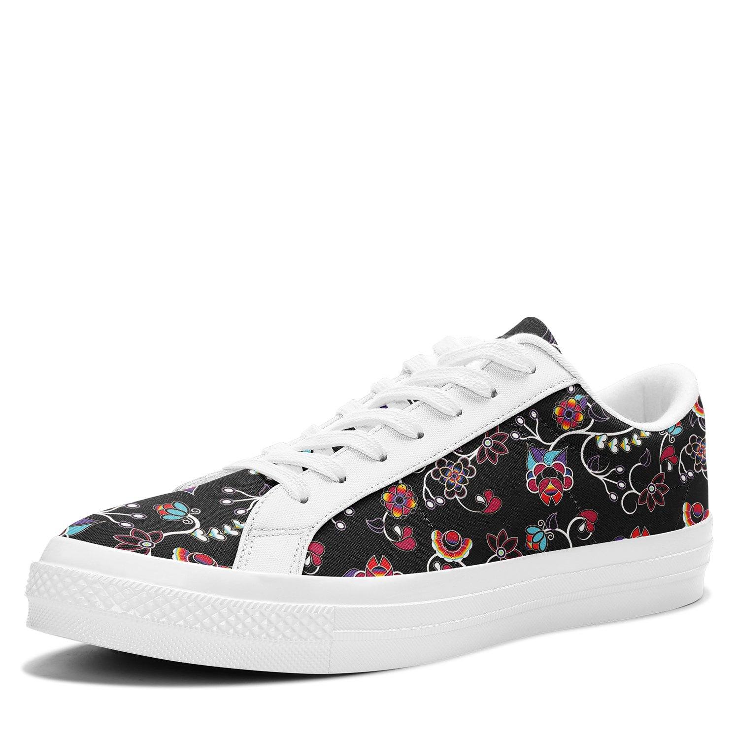 Floral Danseur Aapisi Low Top Canvas Shoes White Sole aapisi Herman