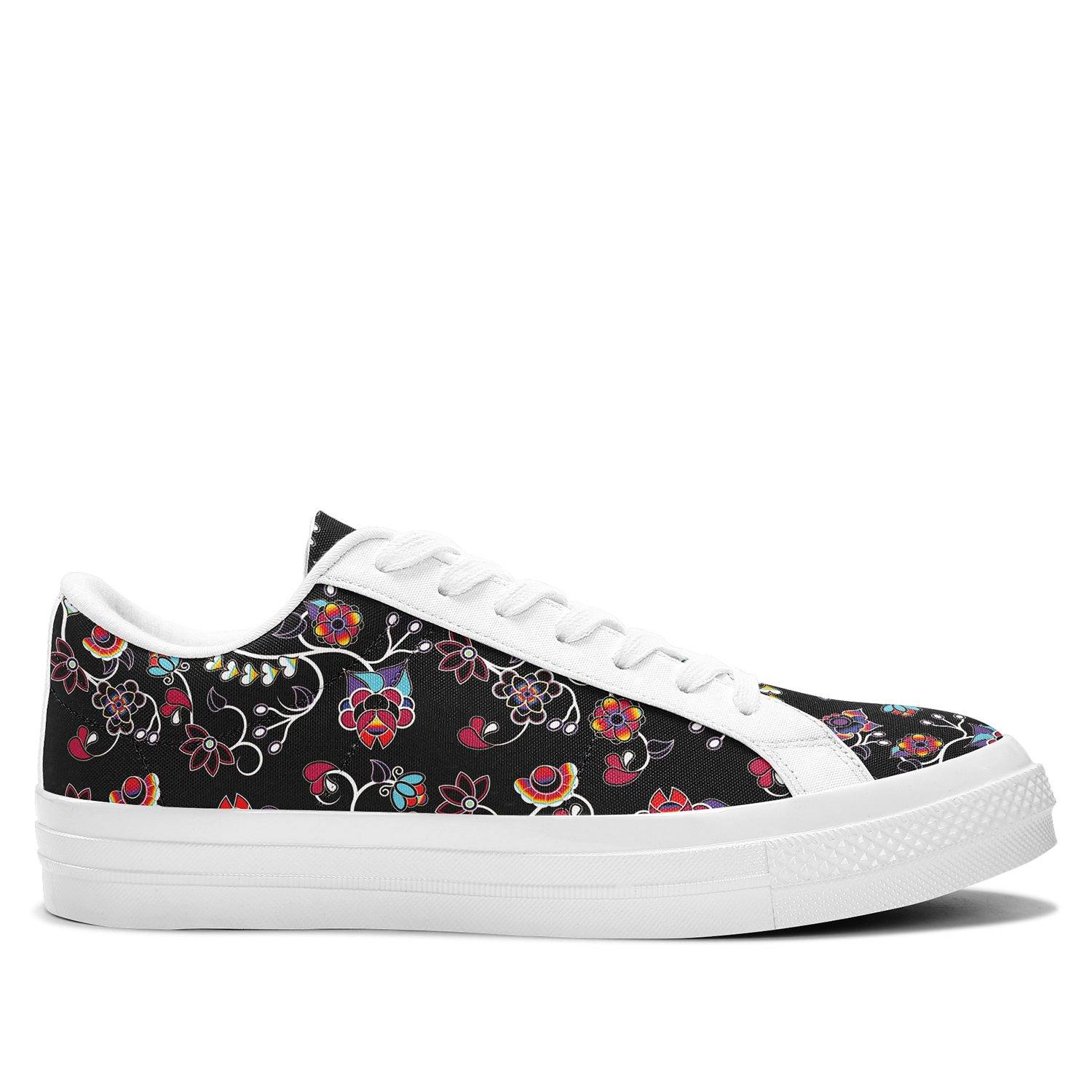 Floral Danseur Aapisi Low Top Canvas Shoes White Sole aapisi Herman