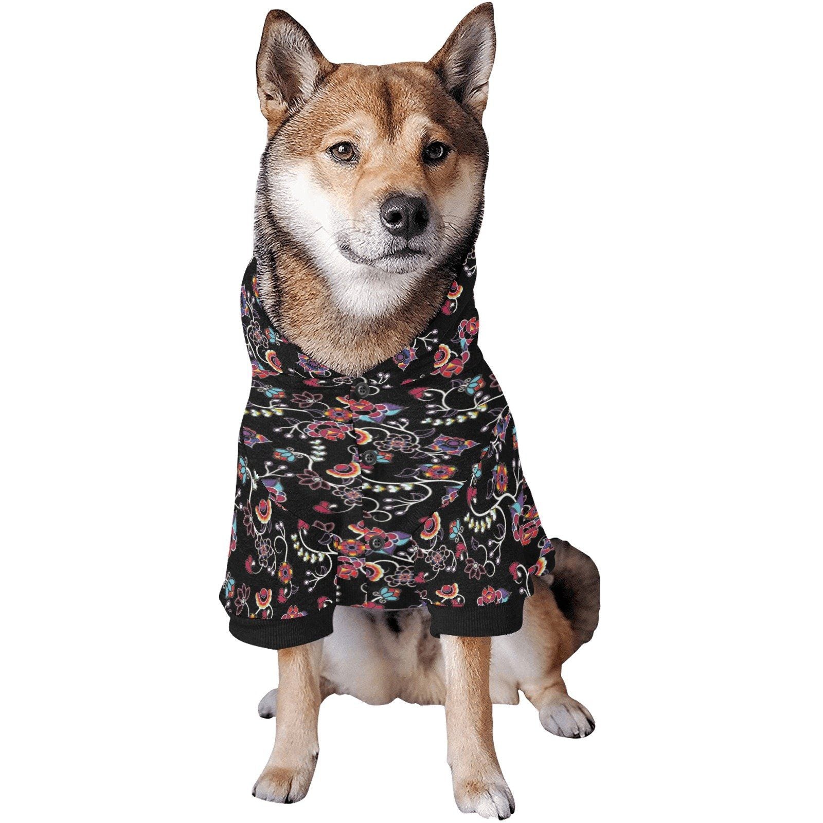 Floral Danseur Pet Dog Hoodie Pet Dog Hoodie e-joyer