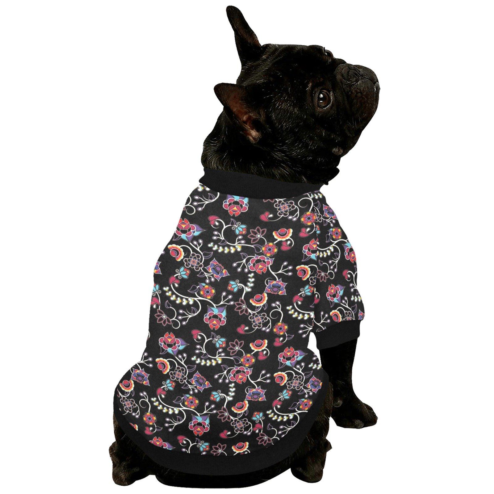 Floral Danseur Pet Dog Round Neck Shirt Pet Dog Round Neck Shirt e-joyer
