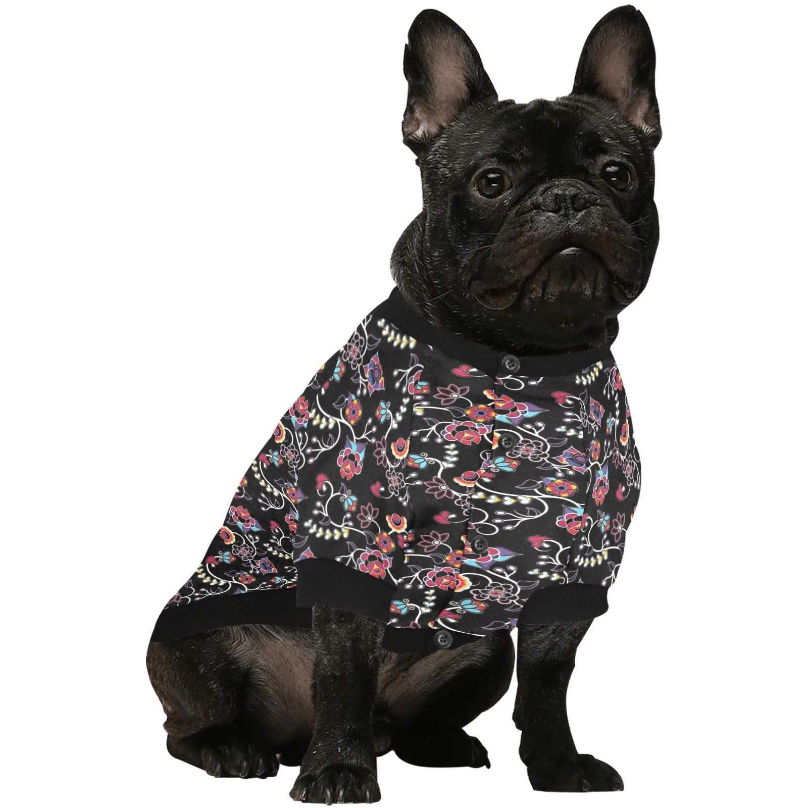 Floral Danseur Pet Dog Round Neck Shirt Pet Dog Round Neck Shirt e-joyer