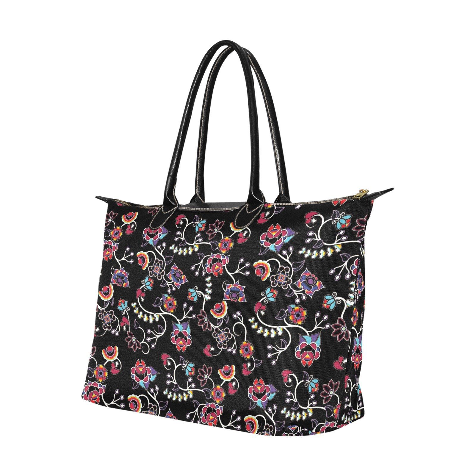 Floral Danseur Single-Shoulder Lady Handbag (Model 1714) bag e-joyer