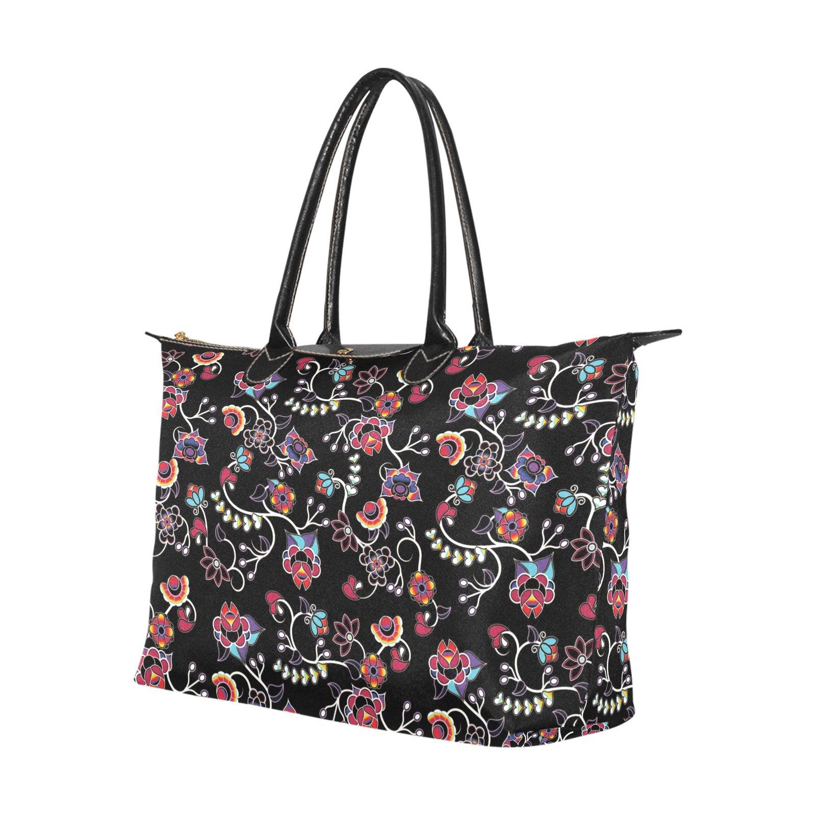 Floral Danseur Single-Shoulder Lady Handbag (Model 1714) bag e-joyer