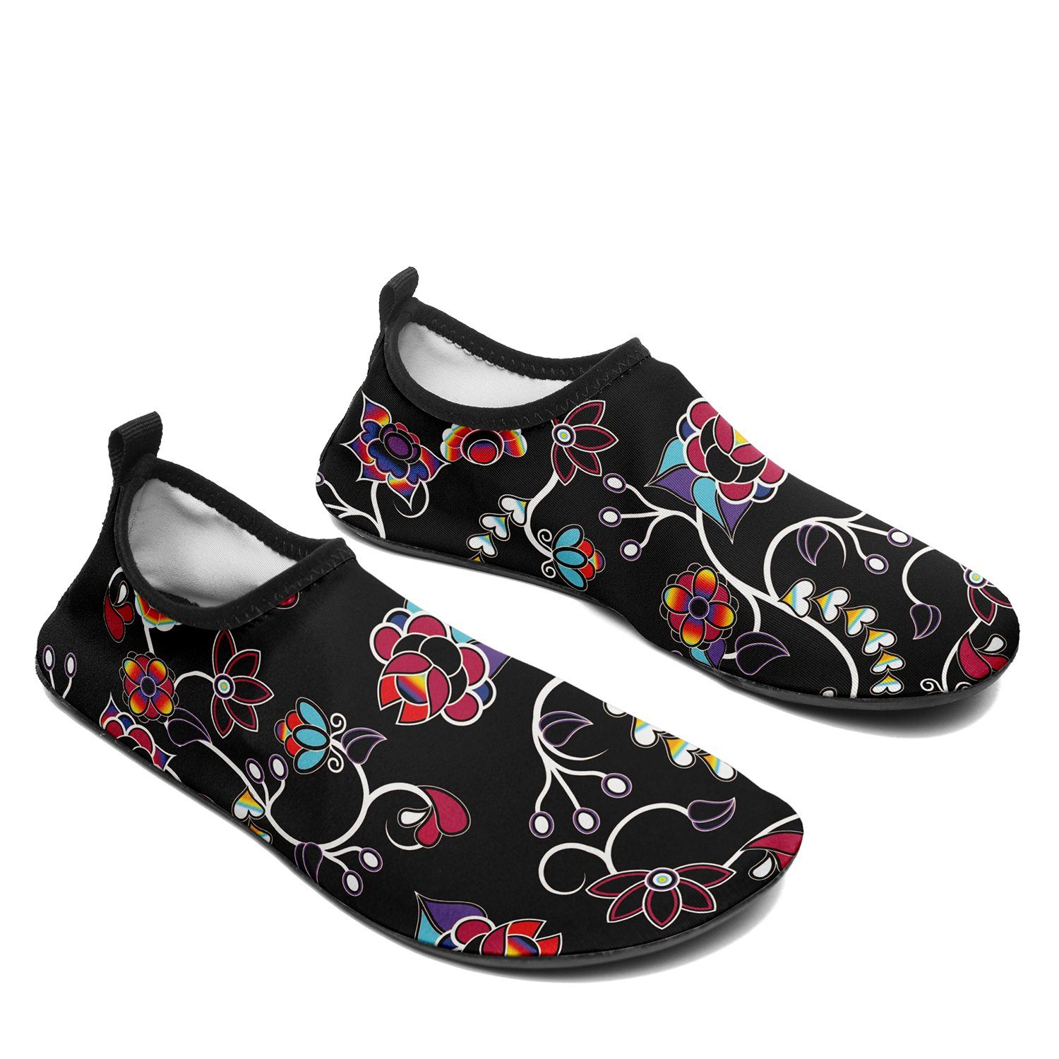 Floral Danseur Sockamoccs Slip On Shoes Herman