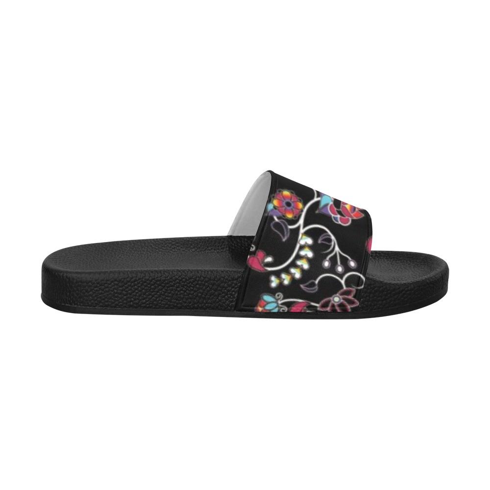 Floral Danseur Women's Slide Sandals (Model 057) Women's Slide Sandals (057) e-joyer