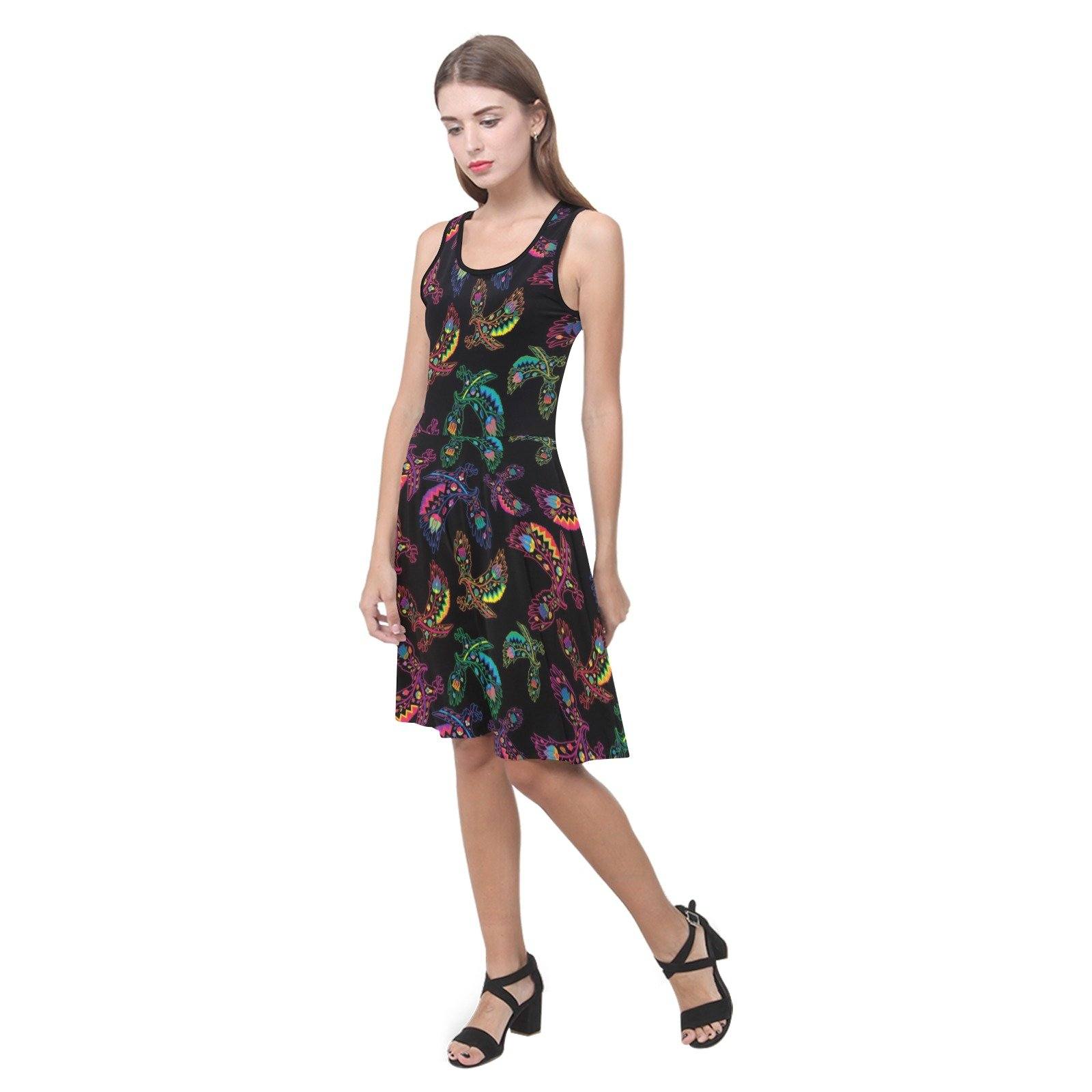 Floral Eagle Atalanta Sundress (Model D04) Atalanta Sundress (D04) e-joyer