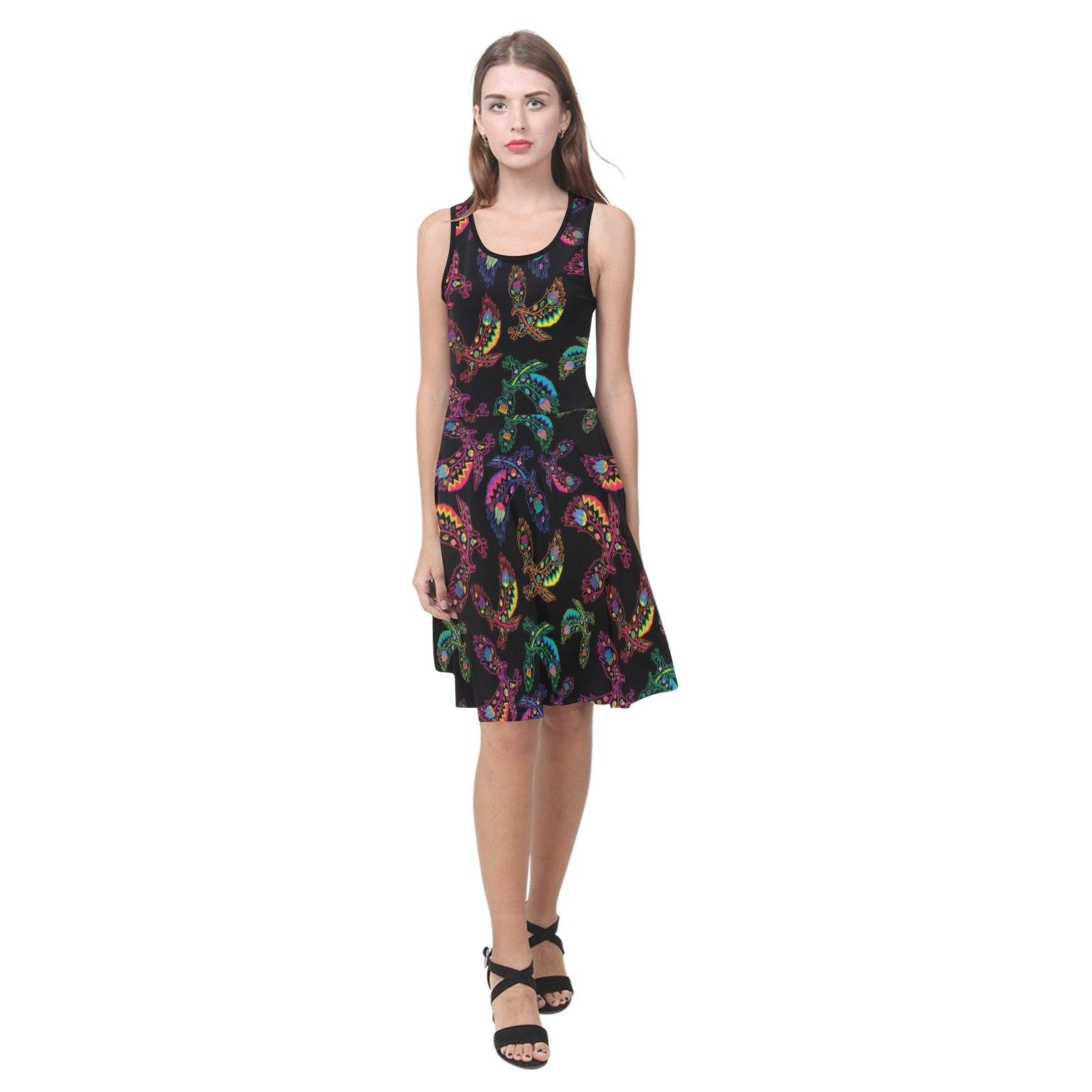 Floral Eagle Atalanta Sundress (Model D04) Atalanta Sundress (D04) e-joyer