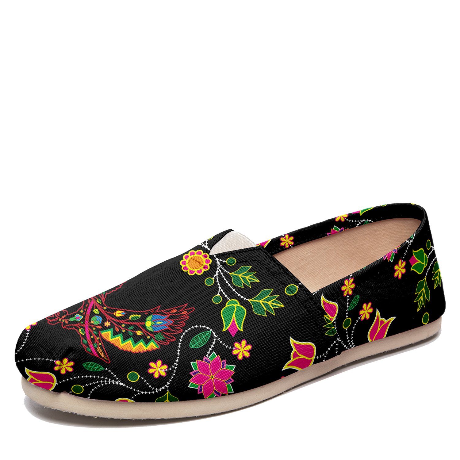 Floral Eagle Casual Unisex Slip On Shoe Herman