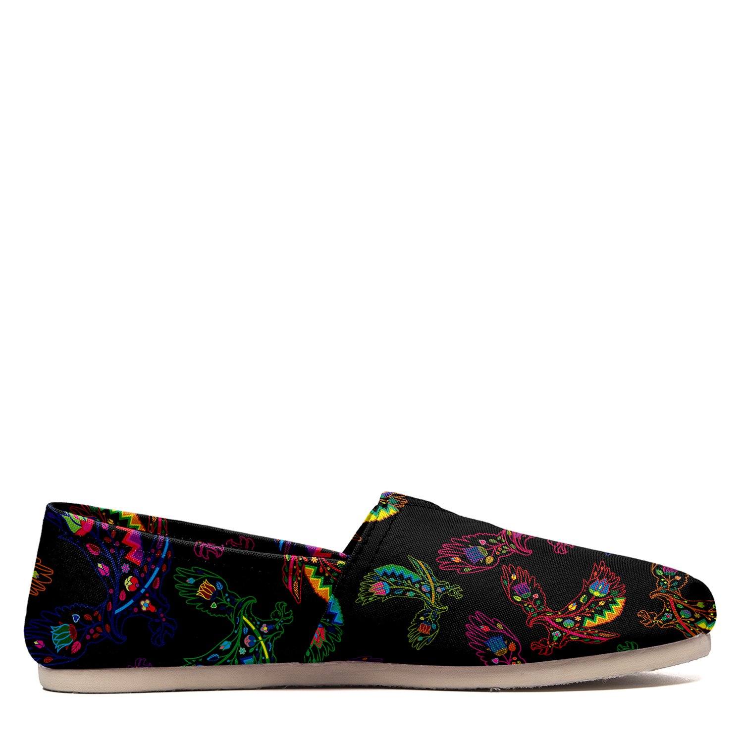 Floral Eagle Casual Unisex Slip On Shoe Herman
