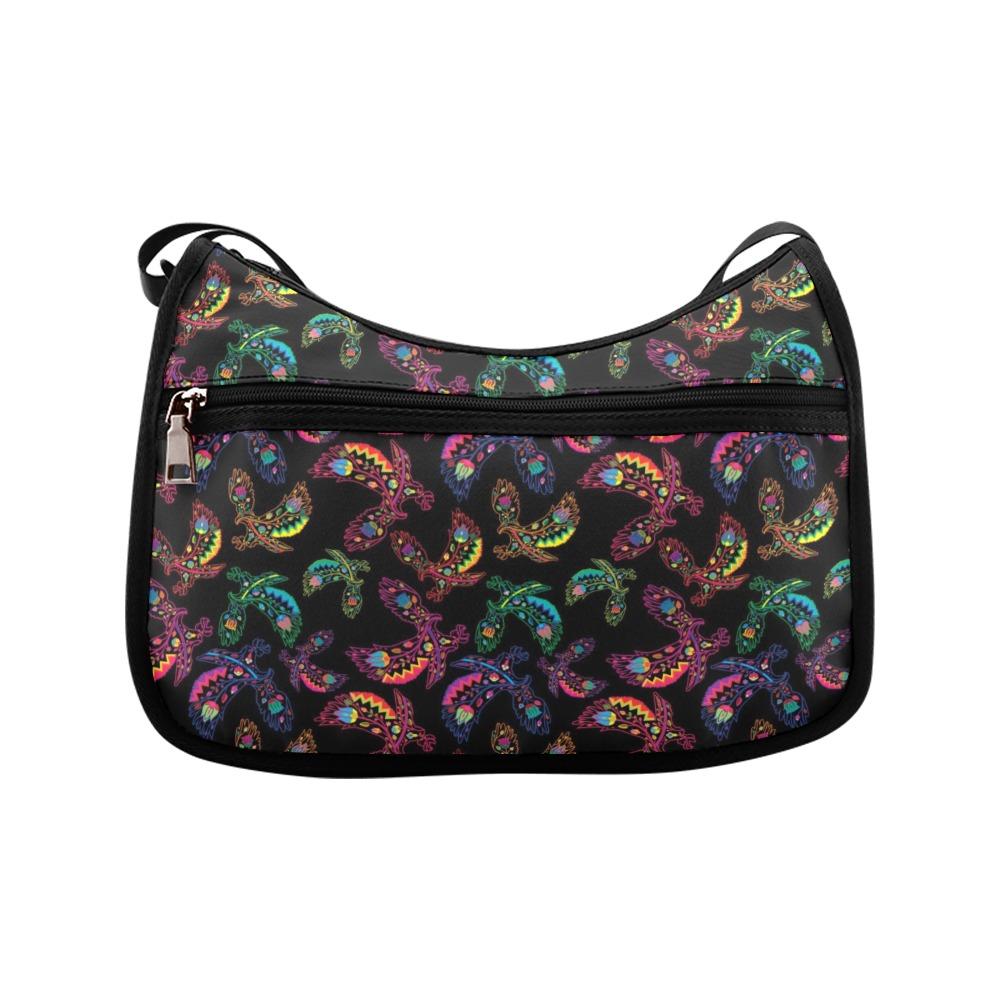 Floral Eagle Crossbody Bags (Model 1616) Crossbody Bags (1616) e-joyer