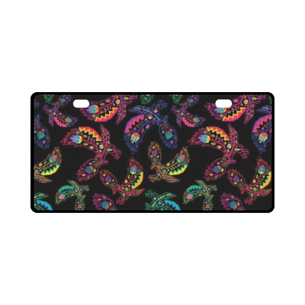 Floral Eagle License Plate License Plate e-joyer