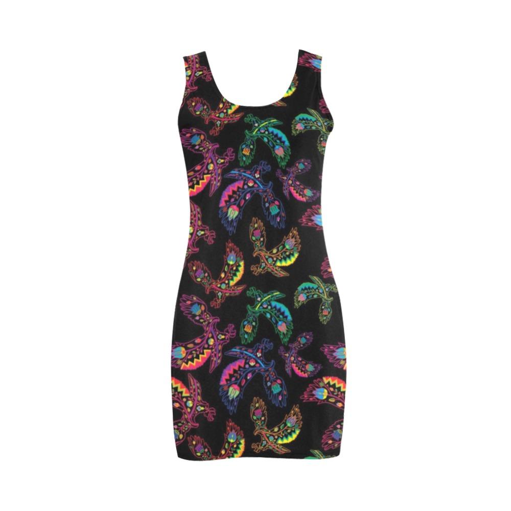 Floral Eagle Medea Vest Dress (Model D06) Medea Vest Dress (D06) e-joyer