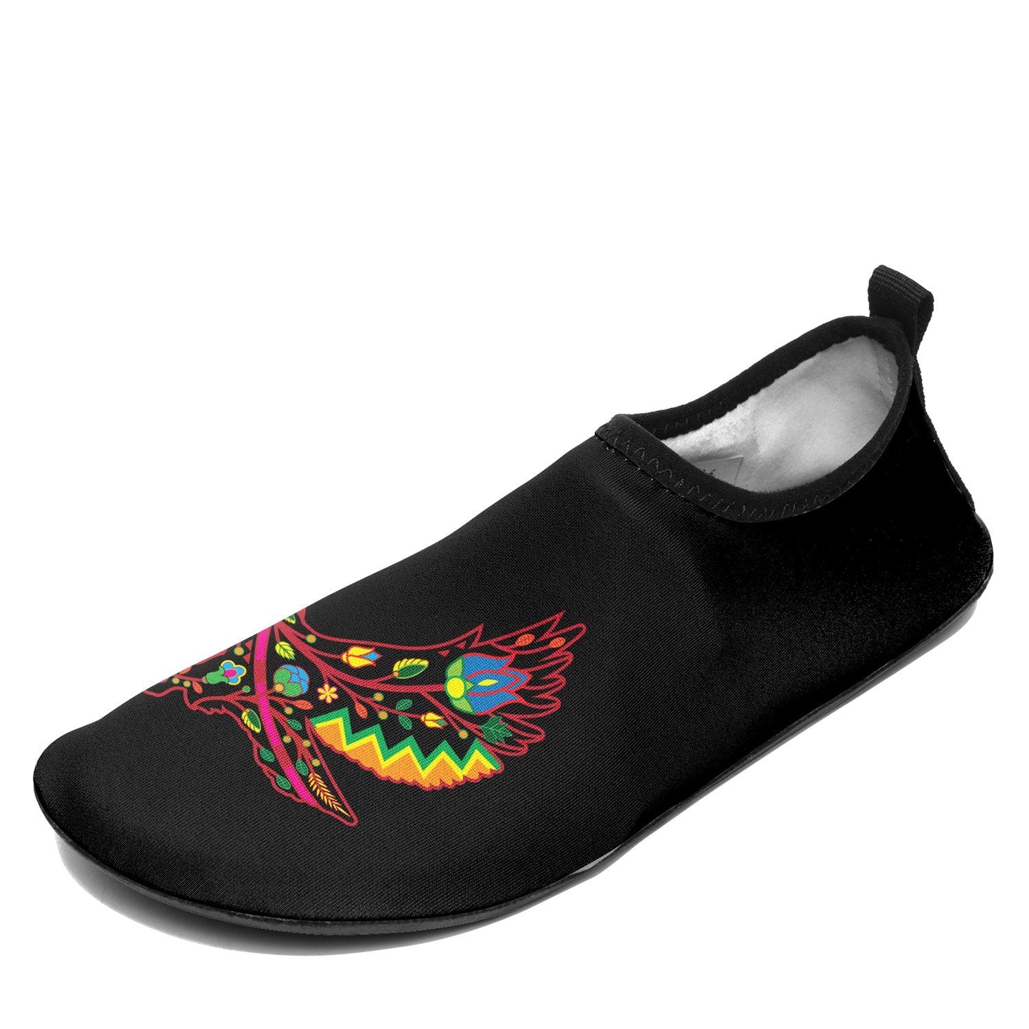 Floral Eagle Sockamoccs Slip On Shoes 49 Dzine