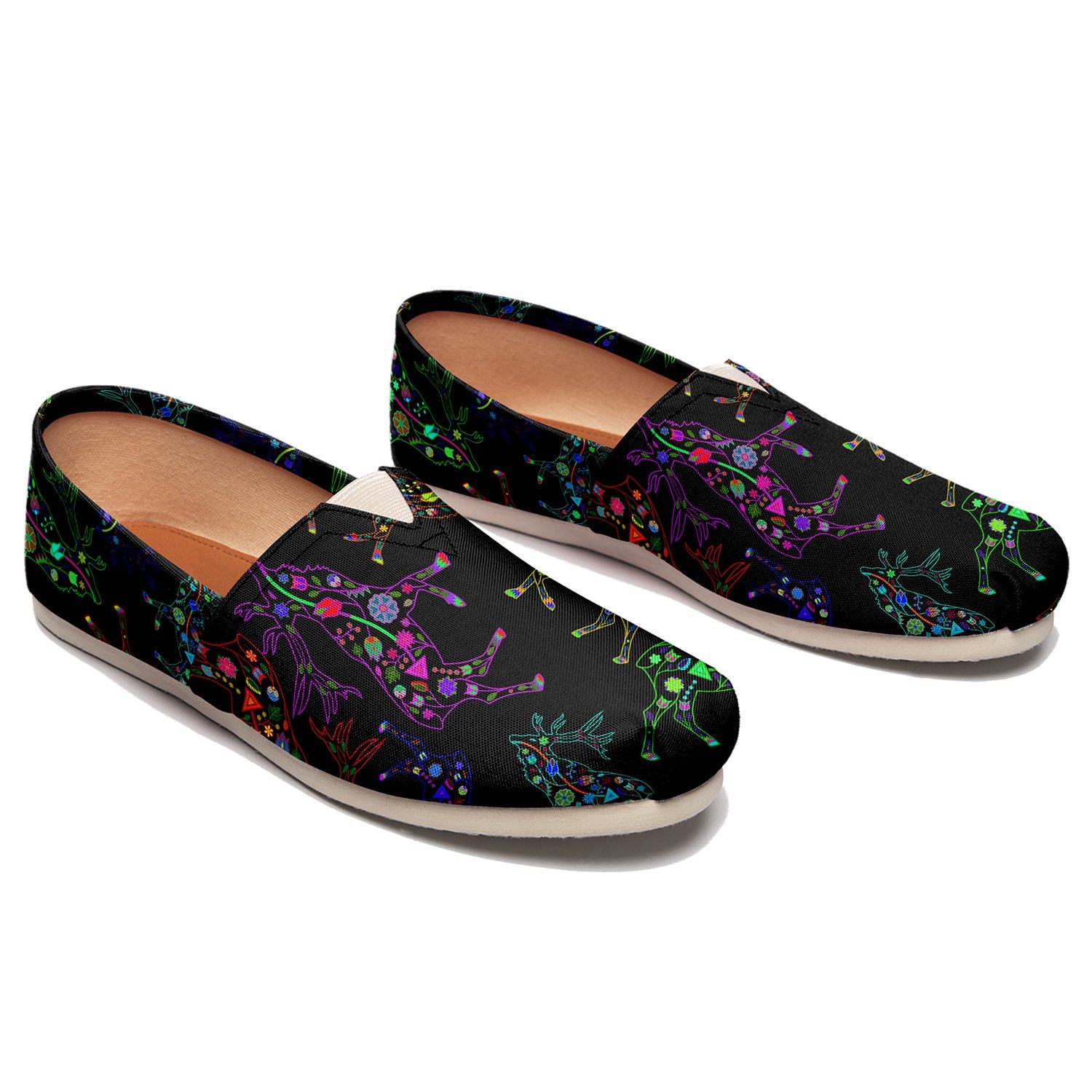 Floral Elk Casual Unisex Slip On Shoe Herman