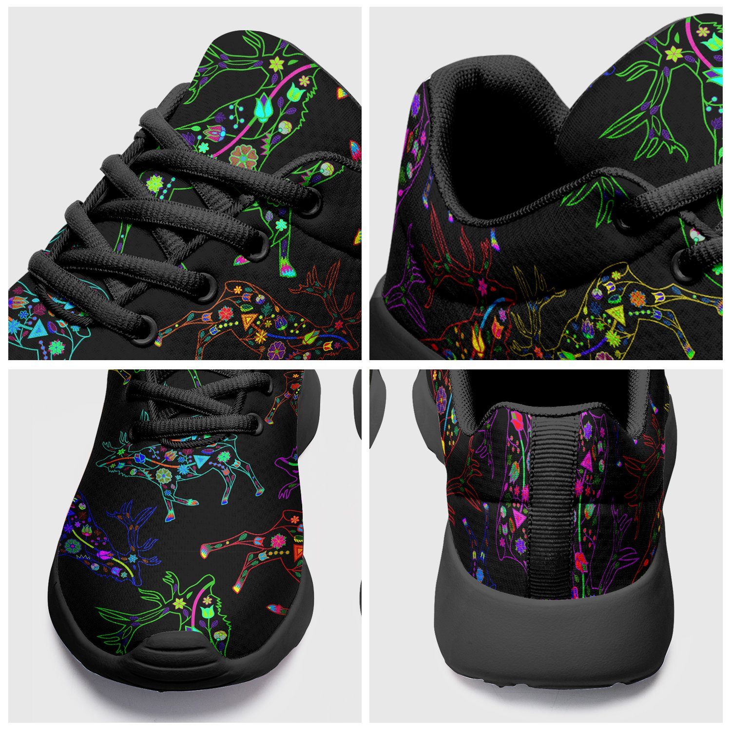 Floral Elk Ikkaayi Sport Sneakers ikkaayi Herman