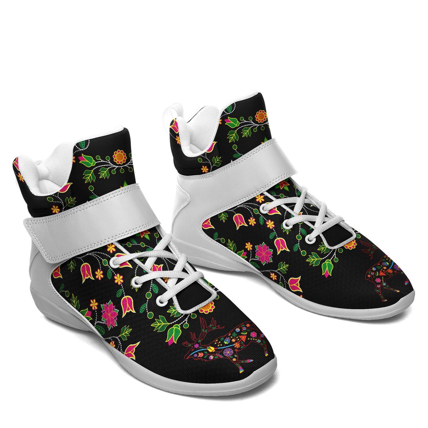 Floral Elk Ipottaa Basketball / Sport High Top Shoes - White Sole 49 Dzine