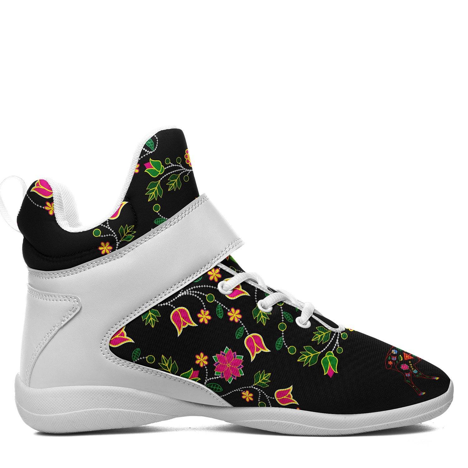 Floral Elk Ipottaa Basketball / Sport High Top Shoes - White Sole 49 Dzine
