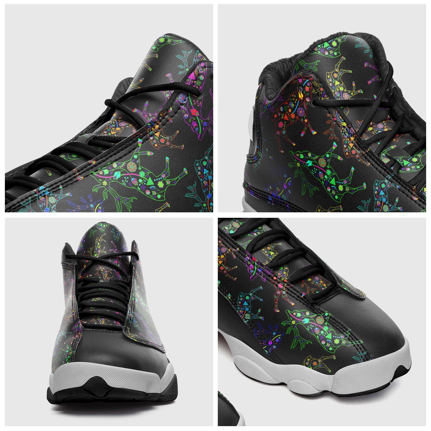 Floral Elk Isstsokini Athletic Shoes Herman
