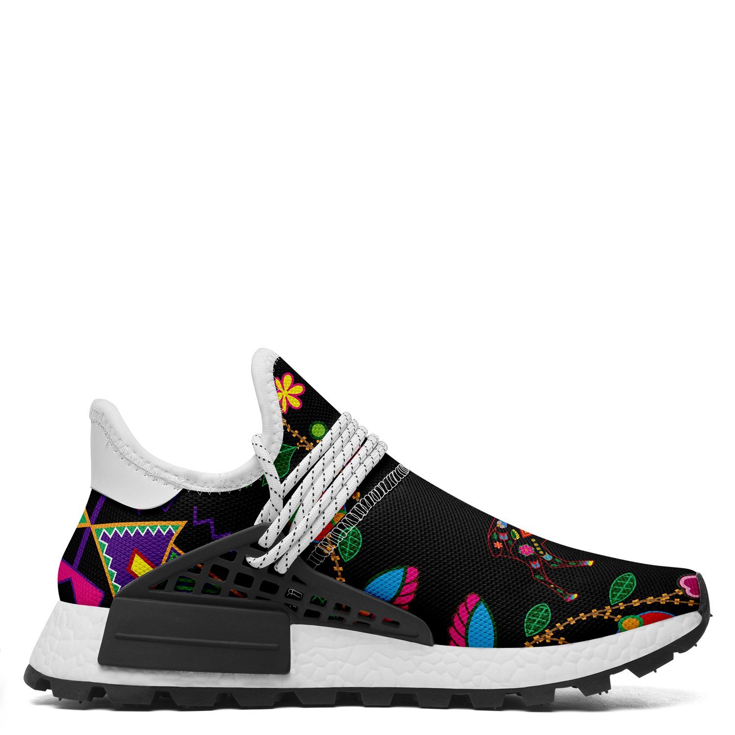Floral Elk Okaki Sneakers Shoes 49 Dzine