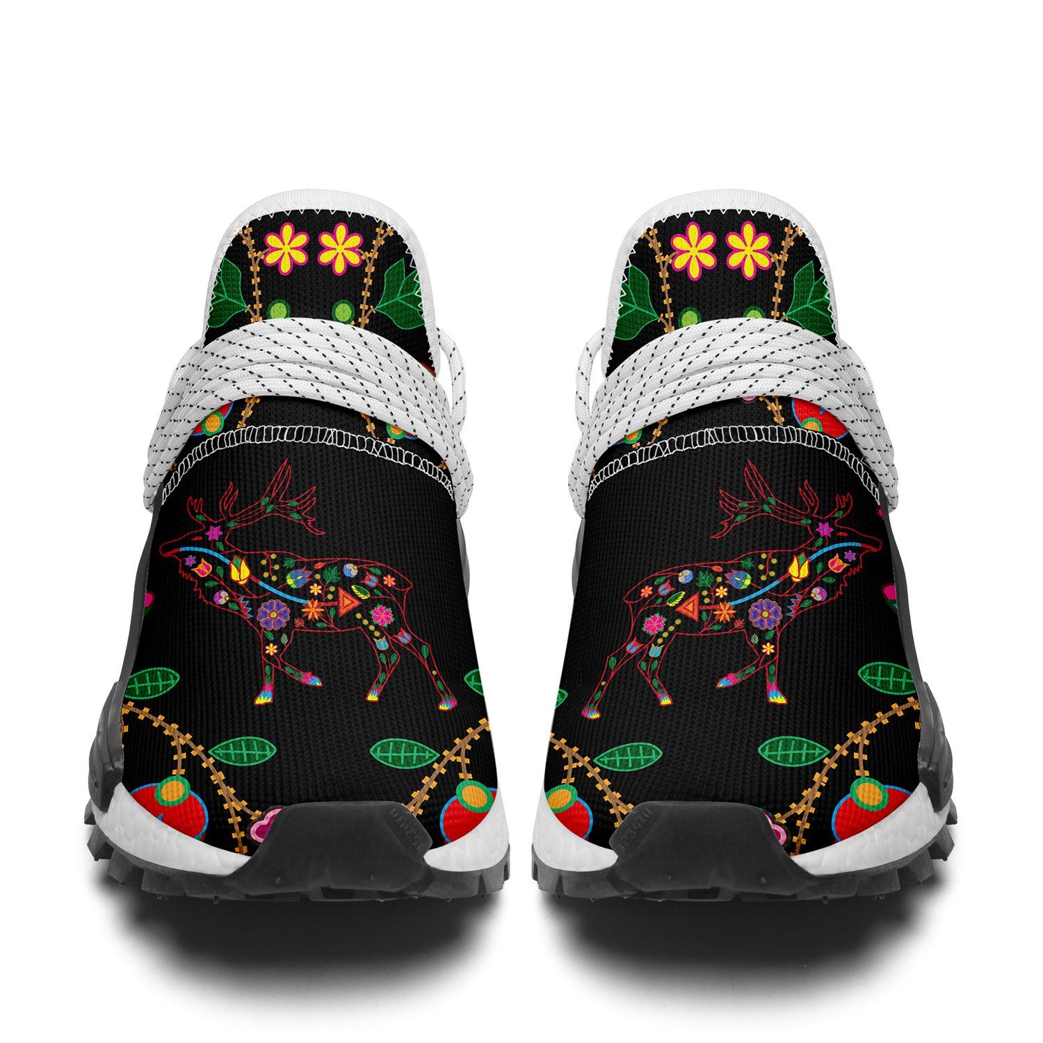 Floral Elk Okaki Sneakers Shoes 49 Dzine