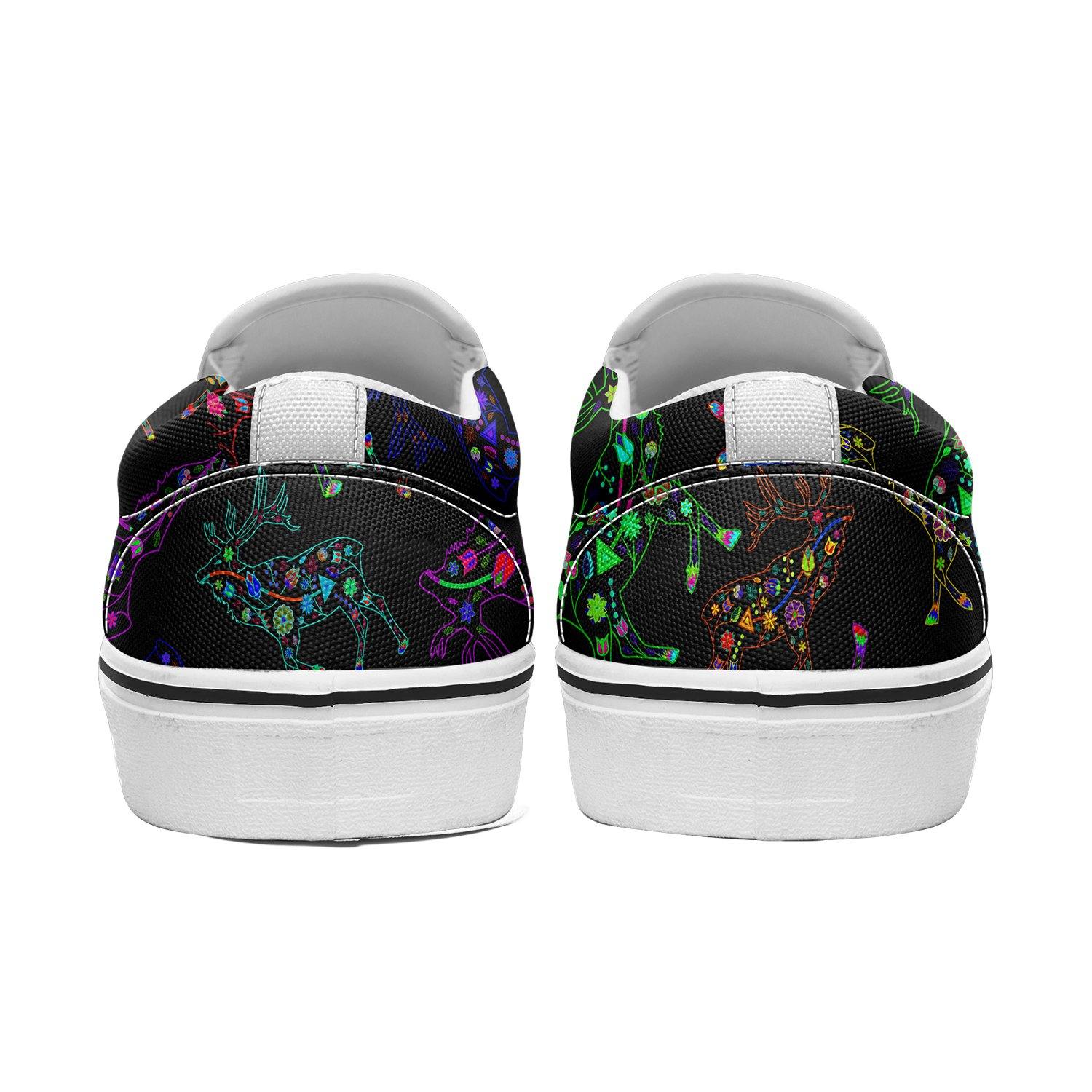 Floral Elk Otoyimm Canvas Slip On Shoes otoyimm Herman
