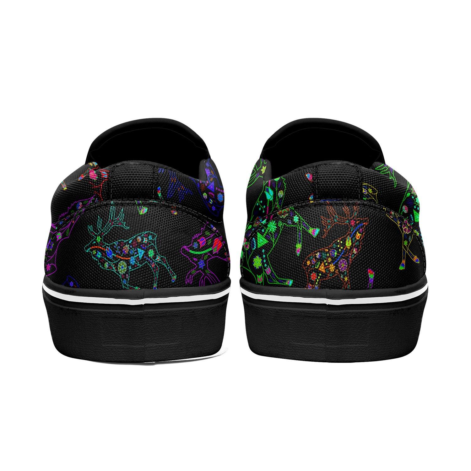 Floral Elk Otoyimm Canvas Slip On Shoes otoyimm Herman