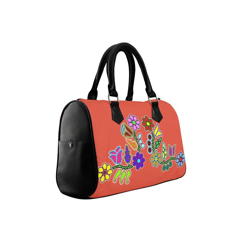 Floral Generations on Sierra Boston Handbag (Model 1621) Boston Handbags (1621) e-joyer