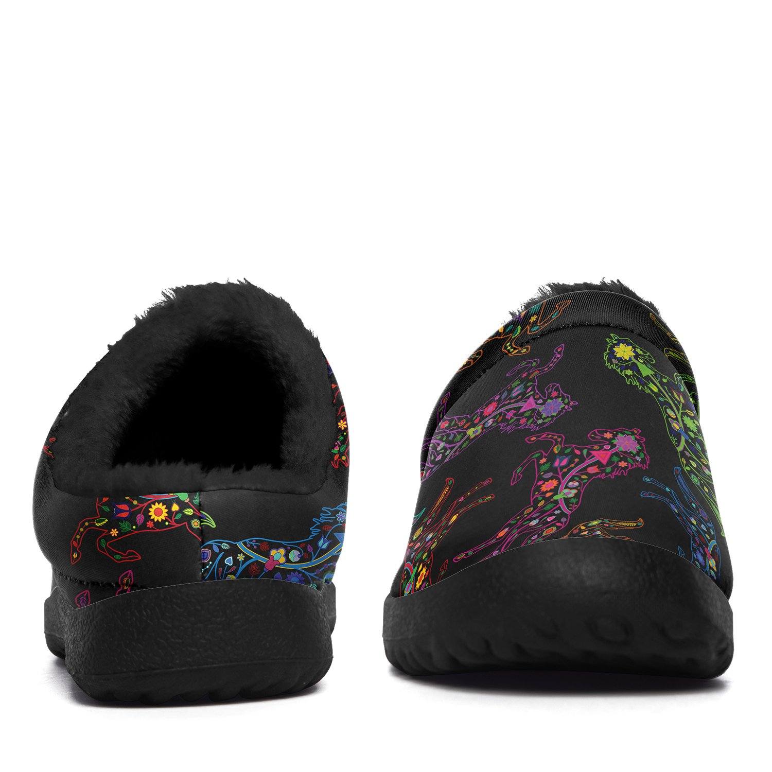 Floral Horse Ikinnii Indoor Slipper 49 Dzine