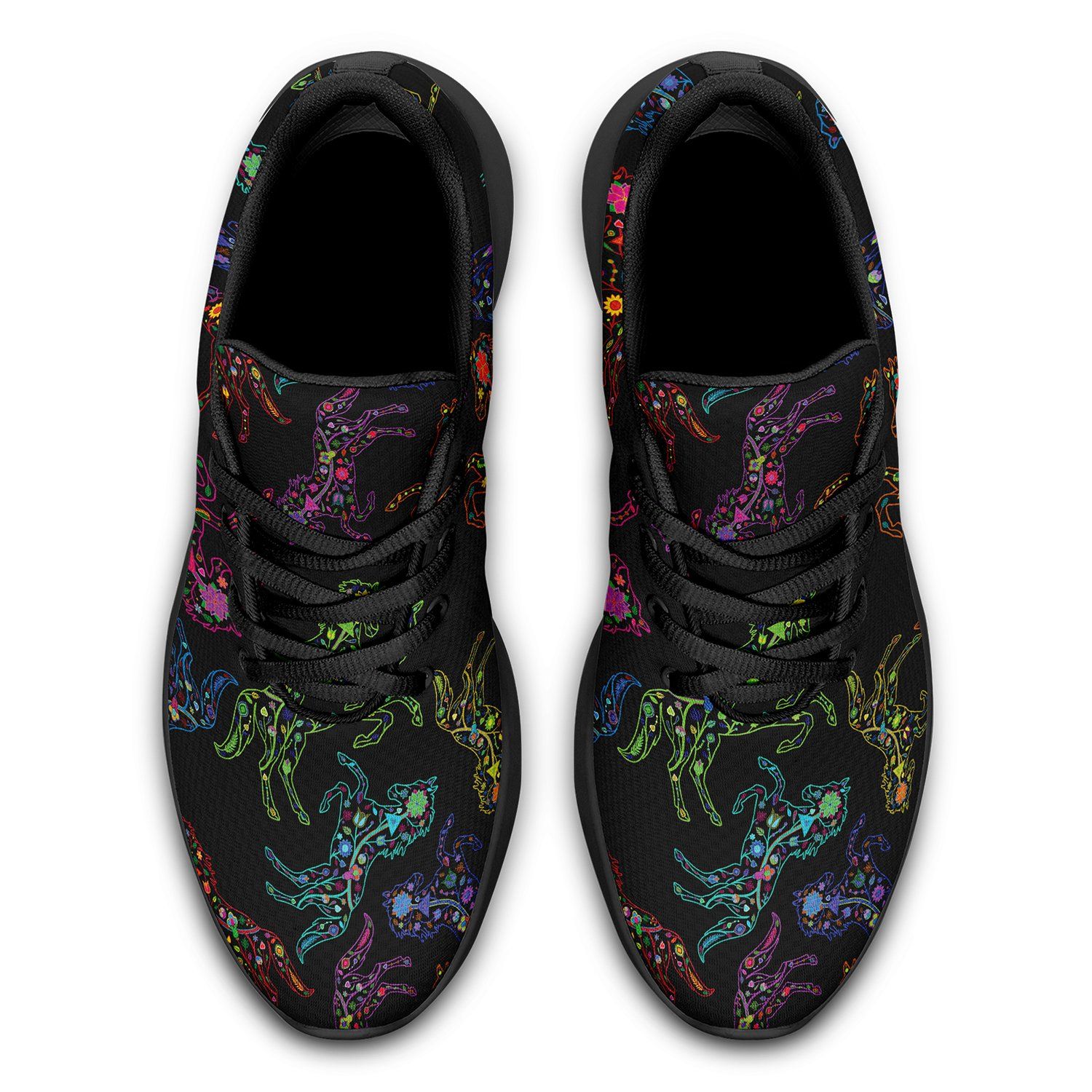 Floral Horse Ikkaayi Sport Sneakers ikkaayi Herman