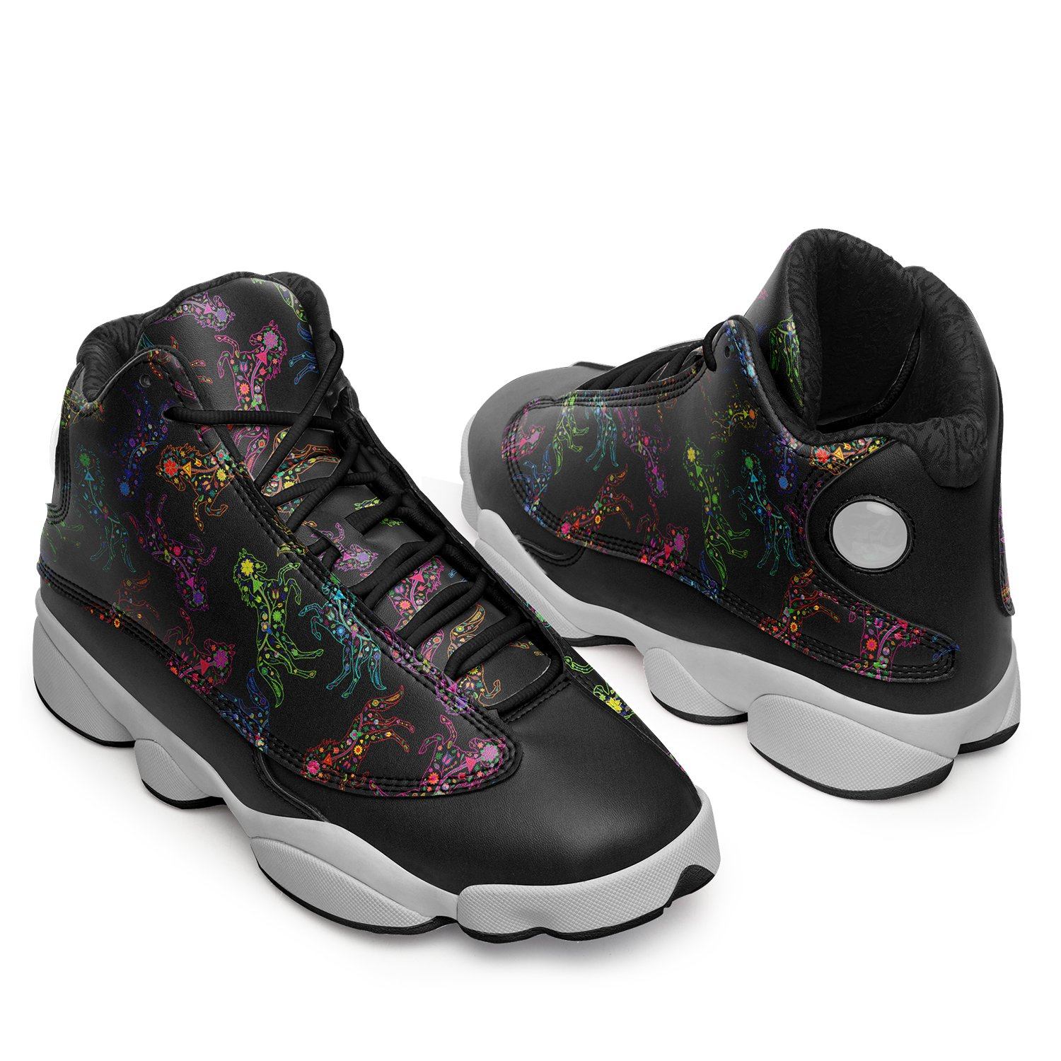 Floral Horse Isstsokini Athletic Shoes Herman