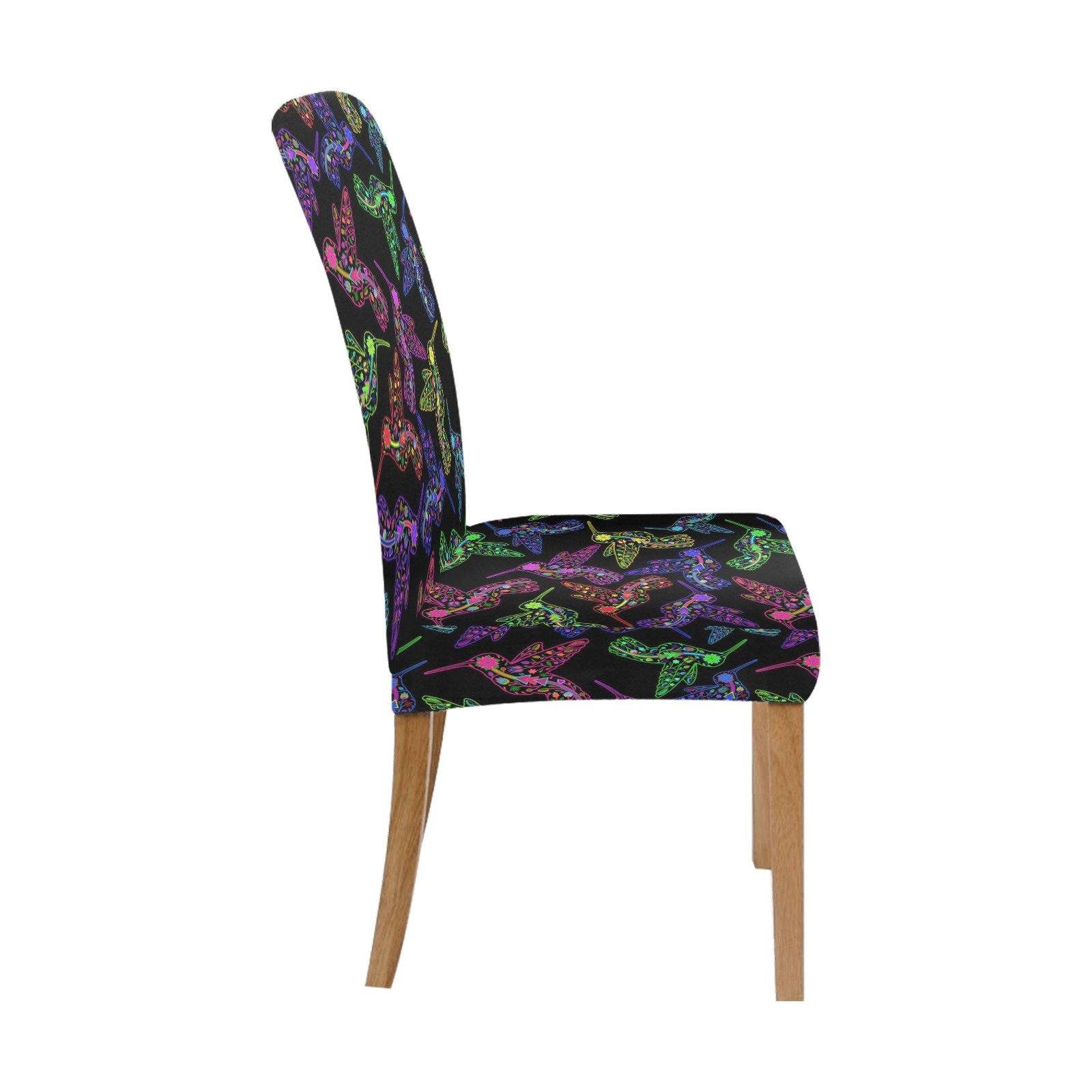 Floral Hummingbird Chair Cover (Pack of 4) Chair Cover (Pack of 4) e-joyer
