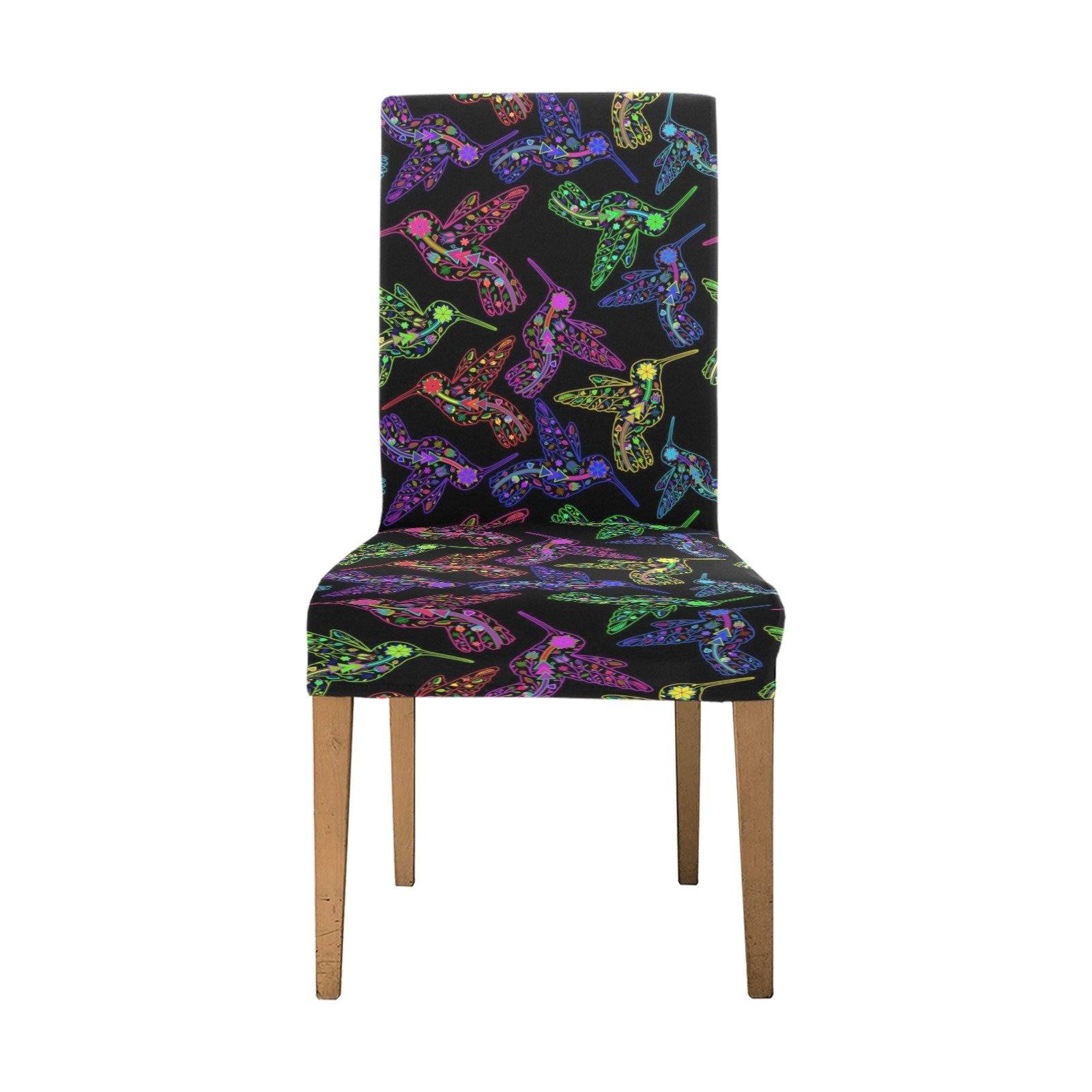 Floral Hummingbird Chair Cover (Pack of 4) Chair Cover (Pack of 4) e-joyer