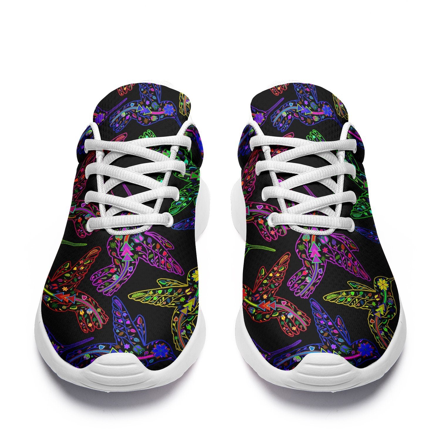 Floral Hummingbird Ikkaayi Sport Sneakers ikkaayi Herman