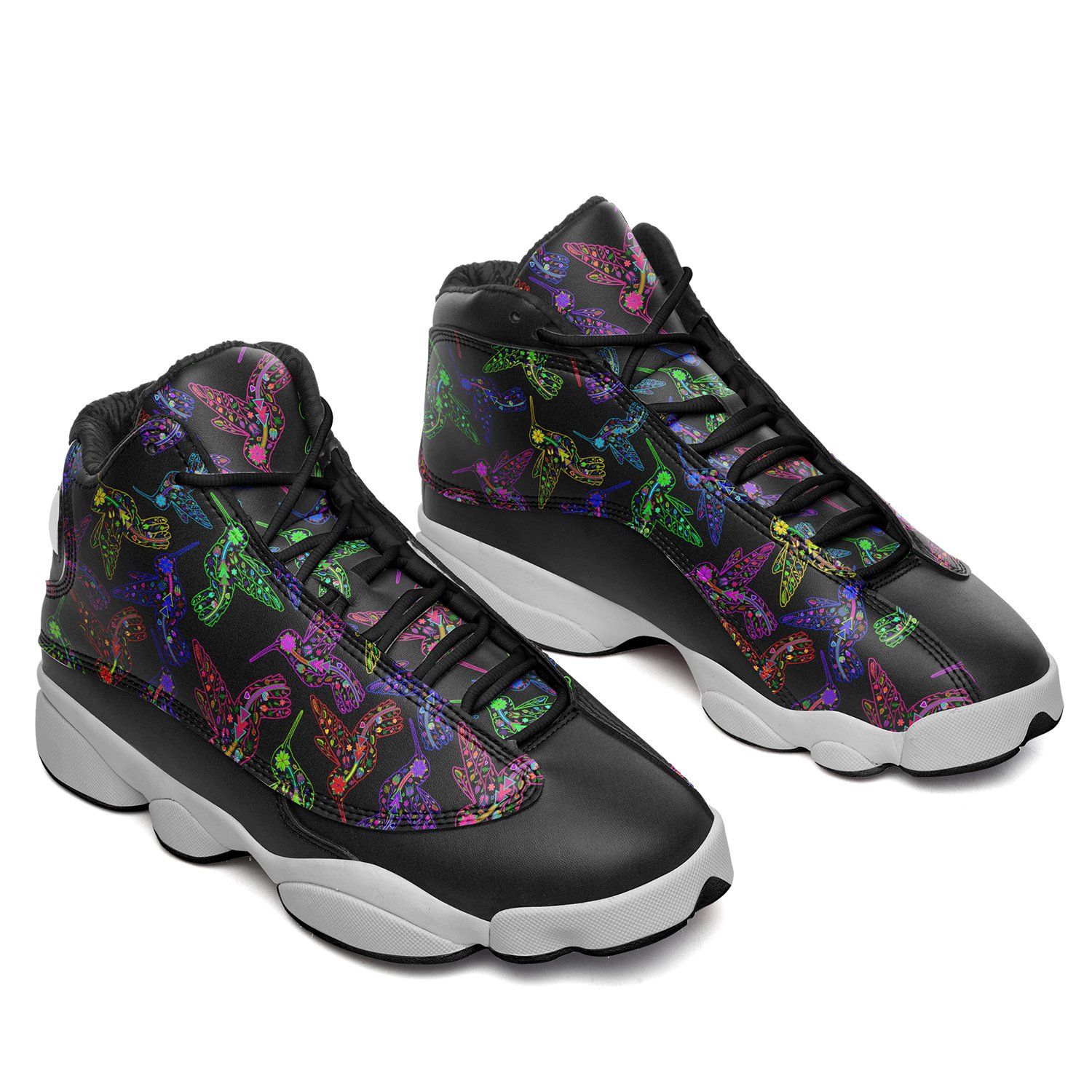 Floral Hummingbird Isstsokini Athletic Shoes Herman