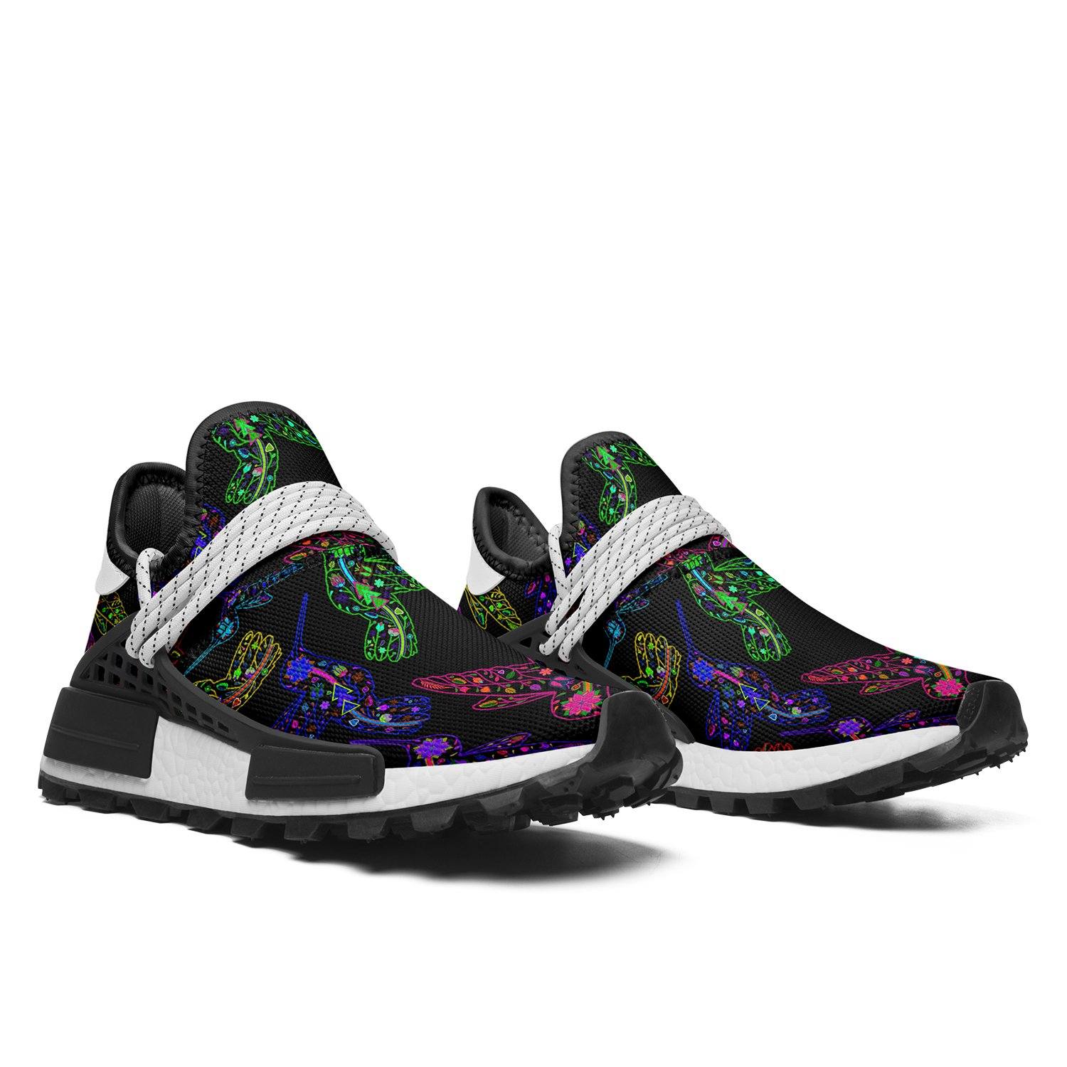Floral Hummingbird Okaki Sneakers Shoes Herman